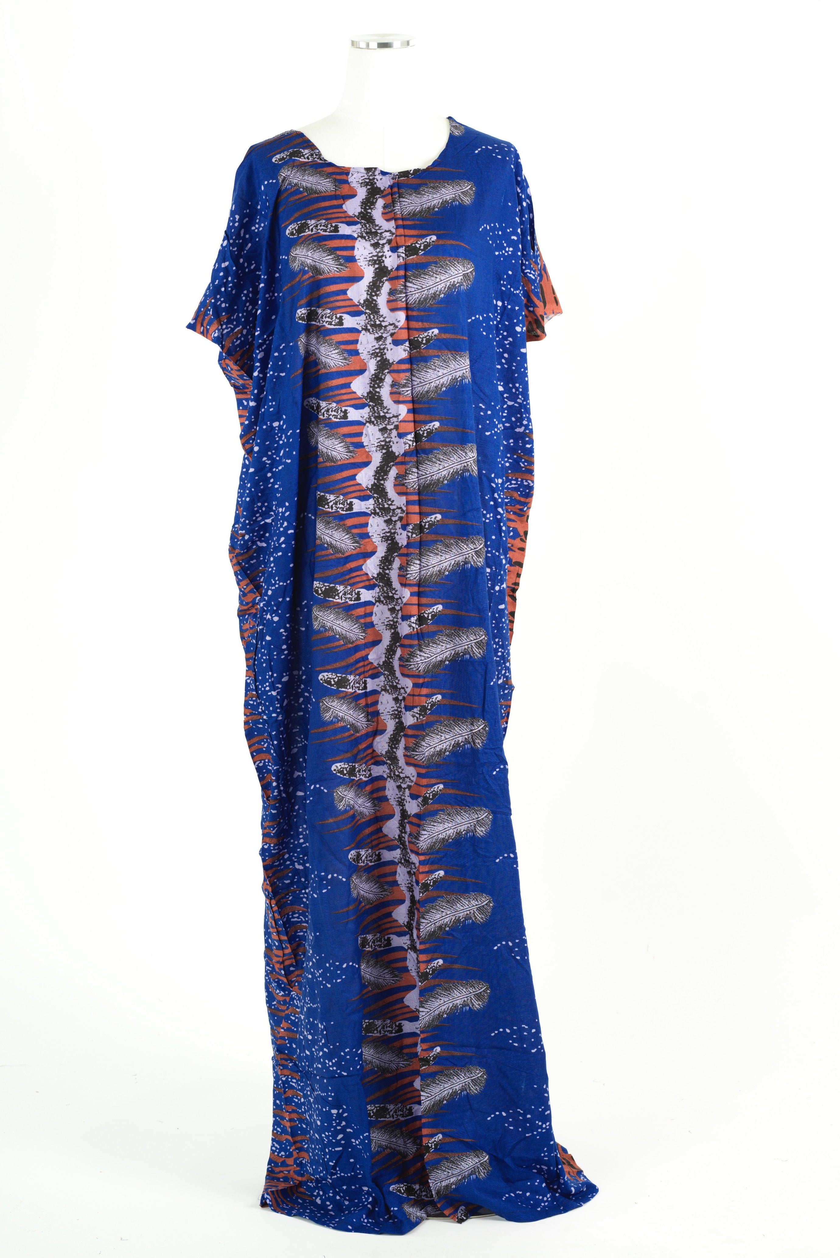 Nadia print bati dress Kabayare