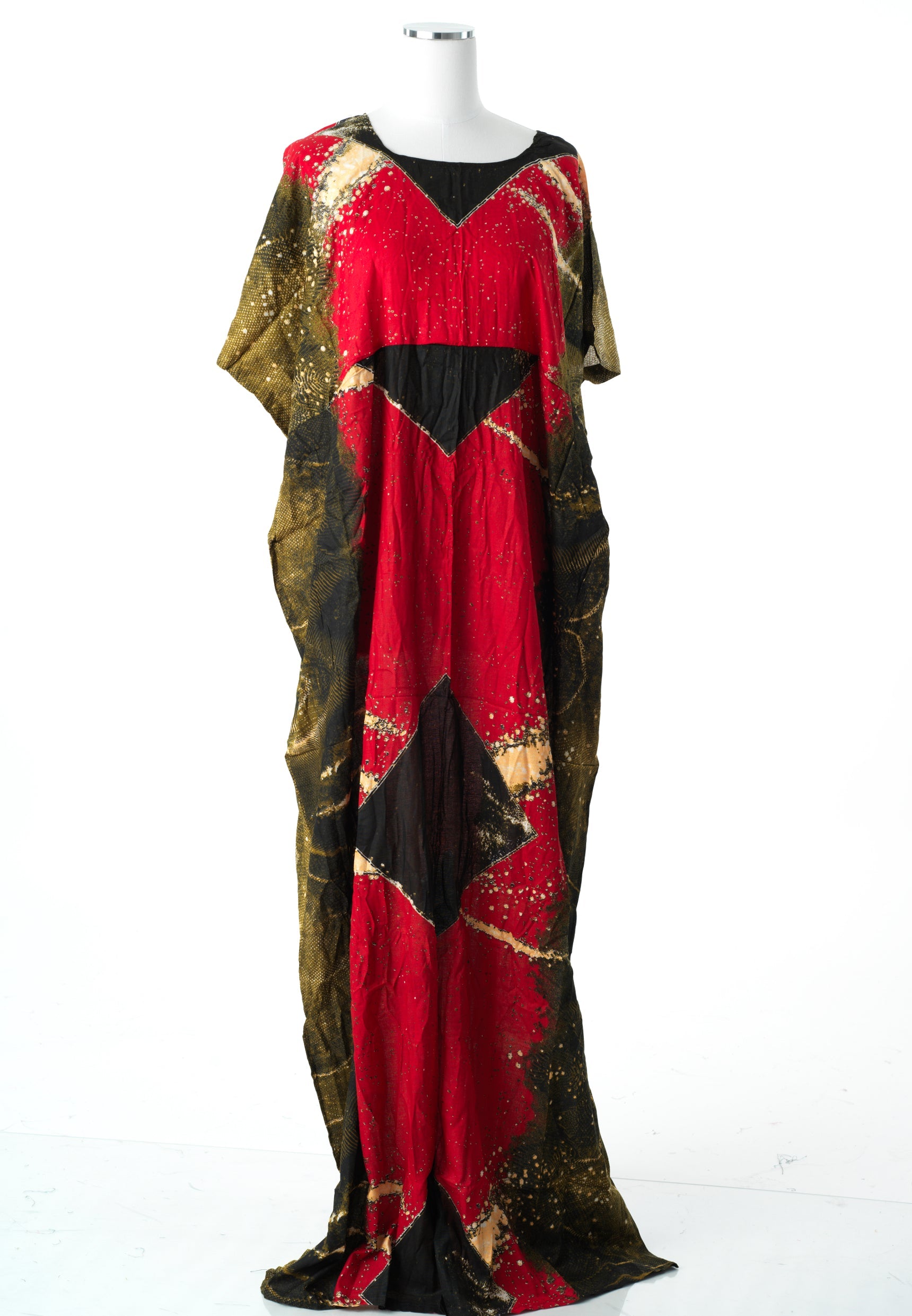 Nahla print bati dress Kabayare