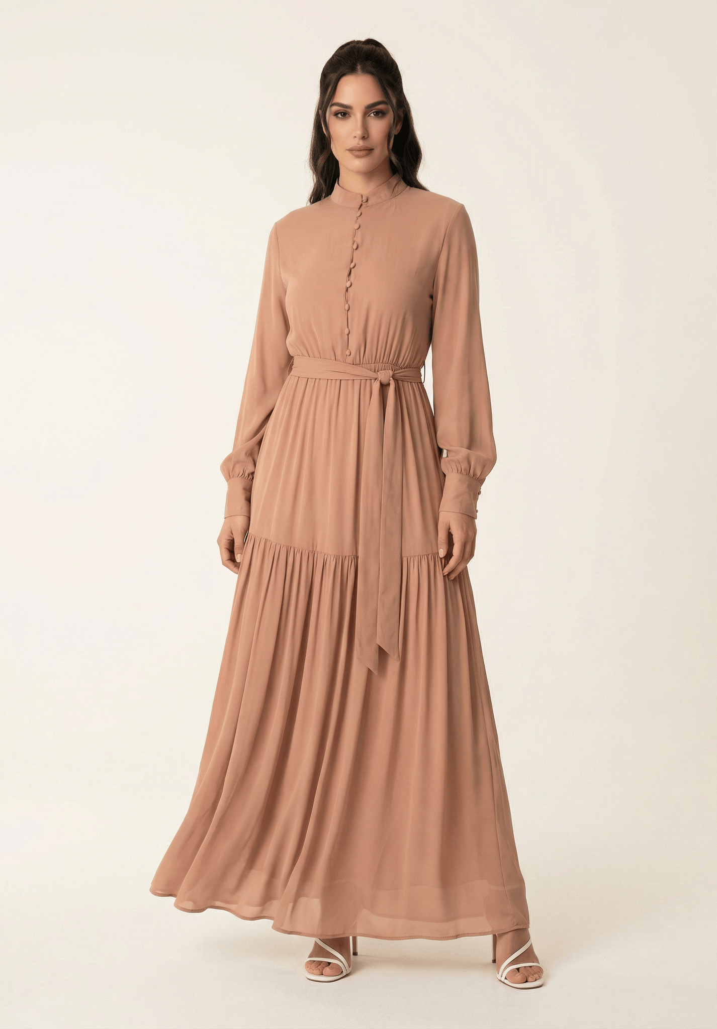 New dress in town long sleeve maxi Kabayare