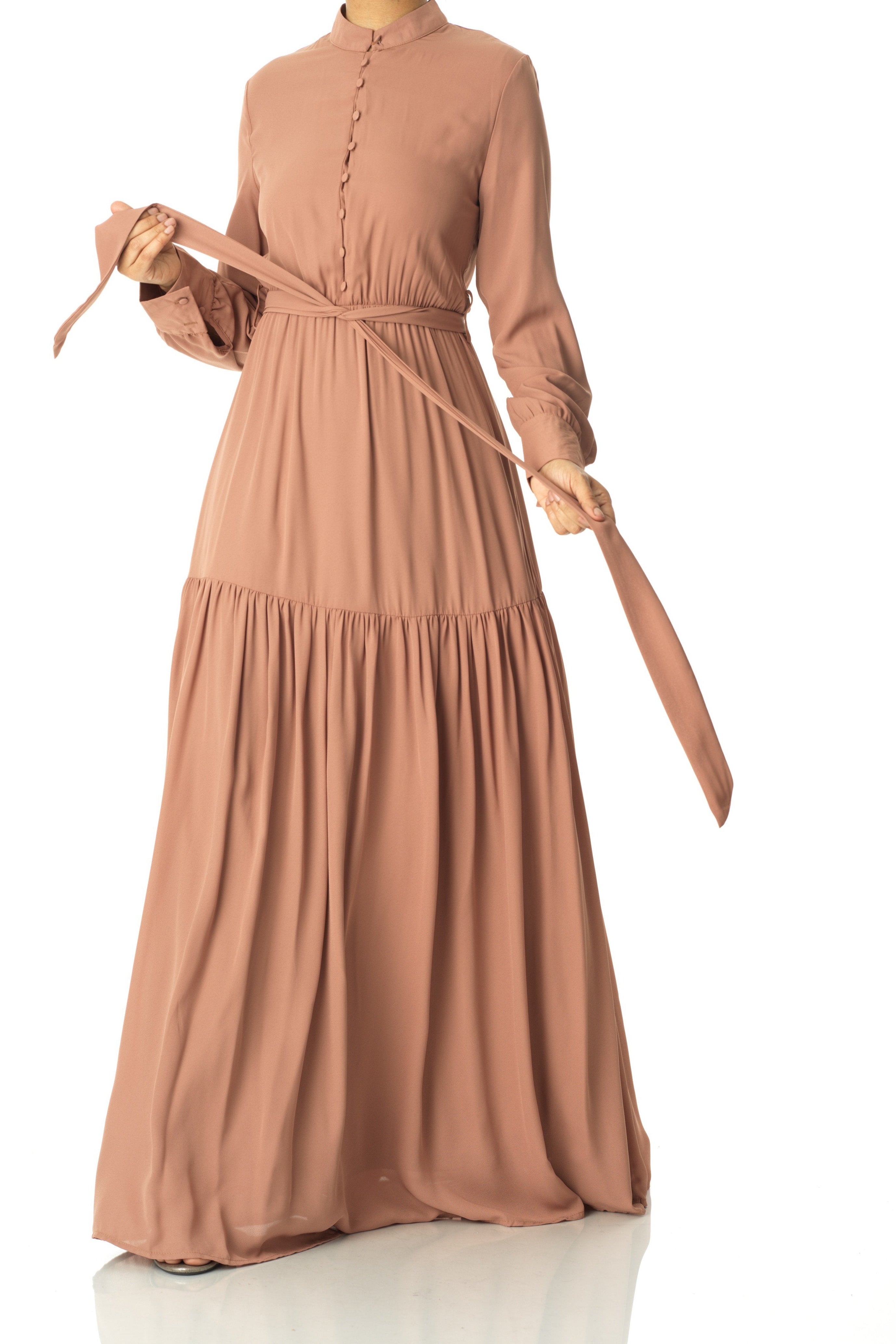New dress in town long sleeve maxi Kabayare