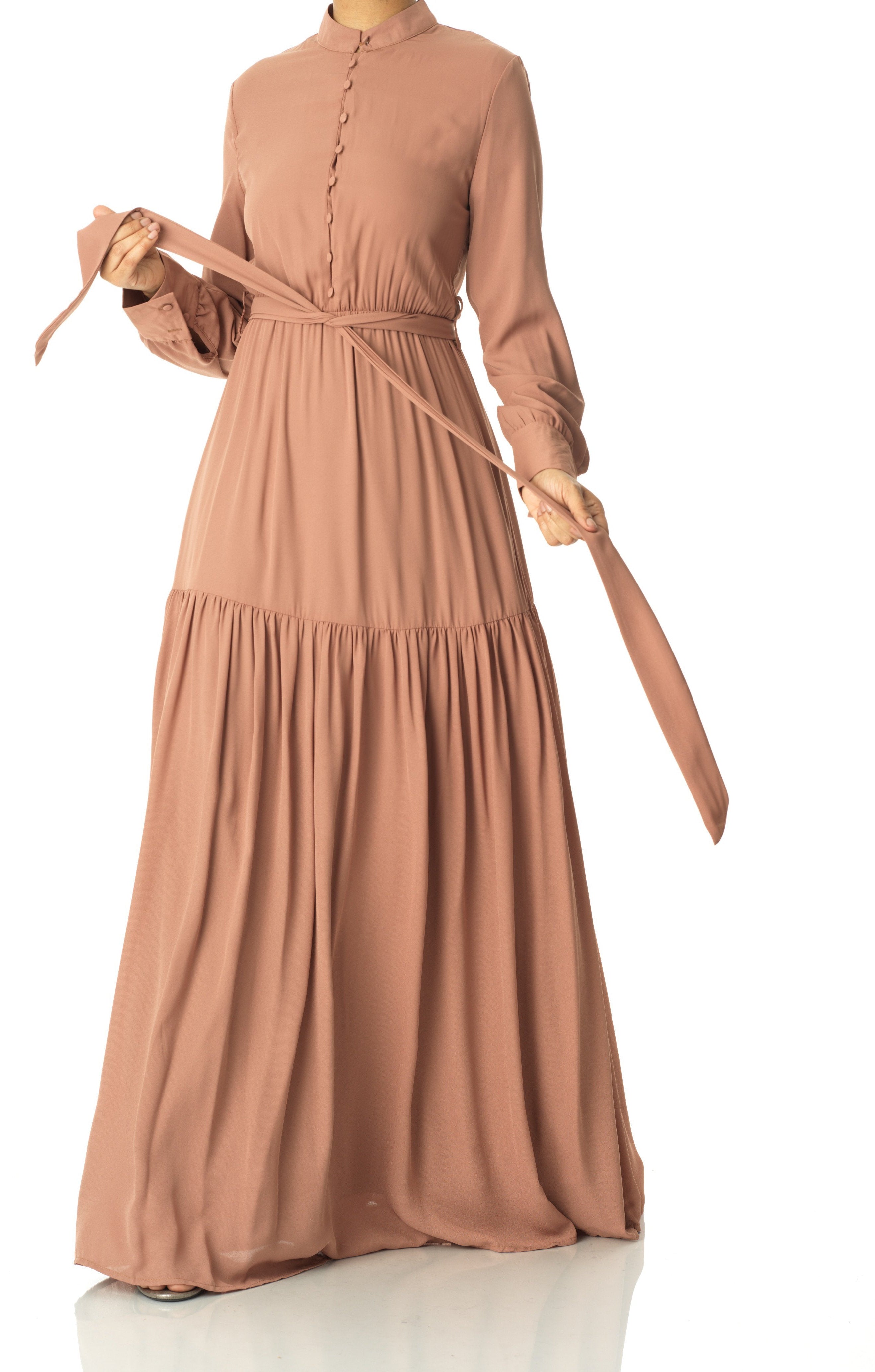 New dress in town long sleeve maxi Kabayare