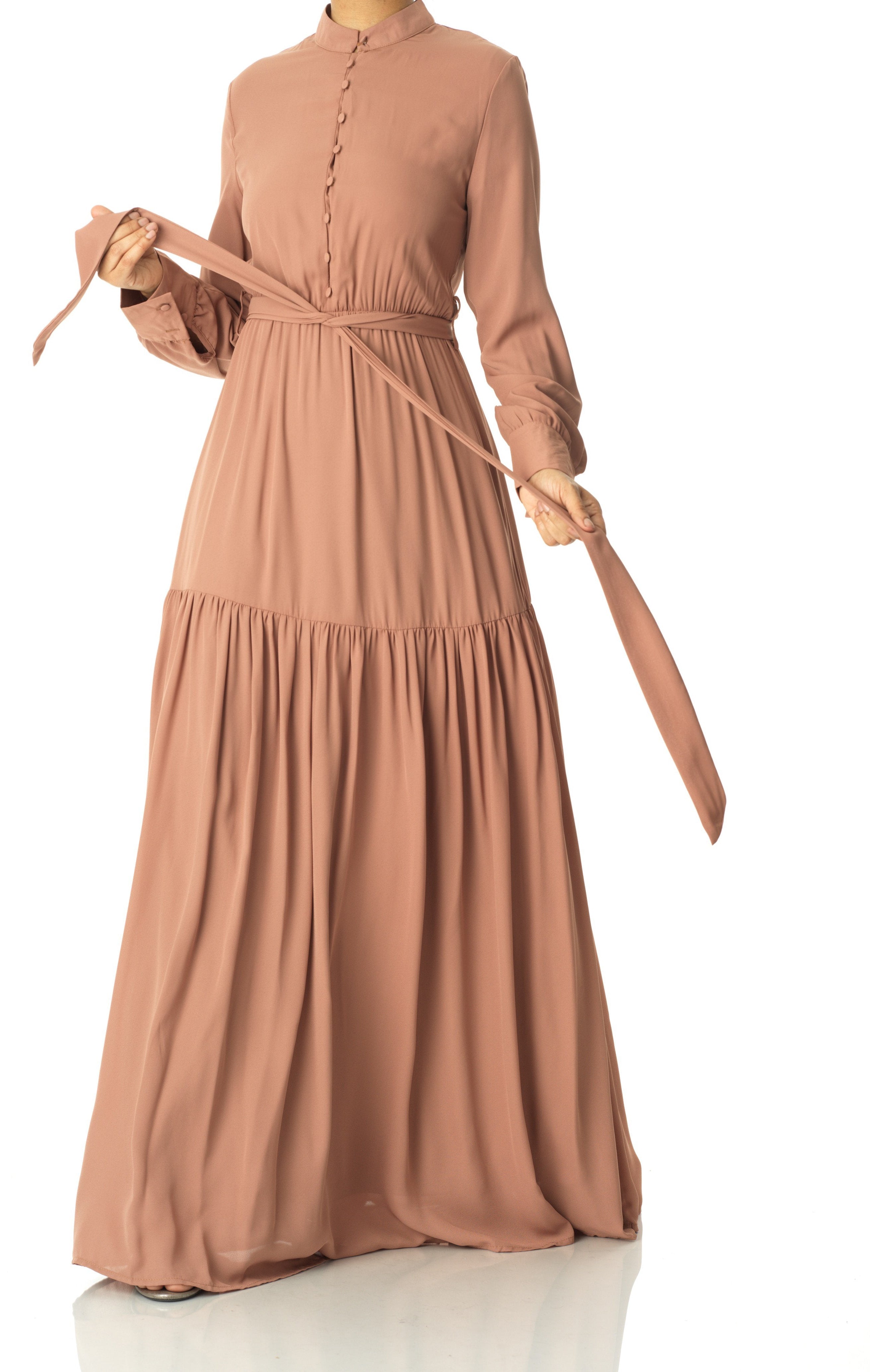 New dress in town long sleeve maxi Kabayare