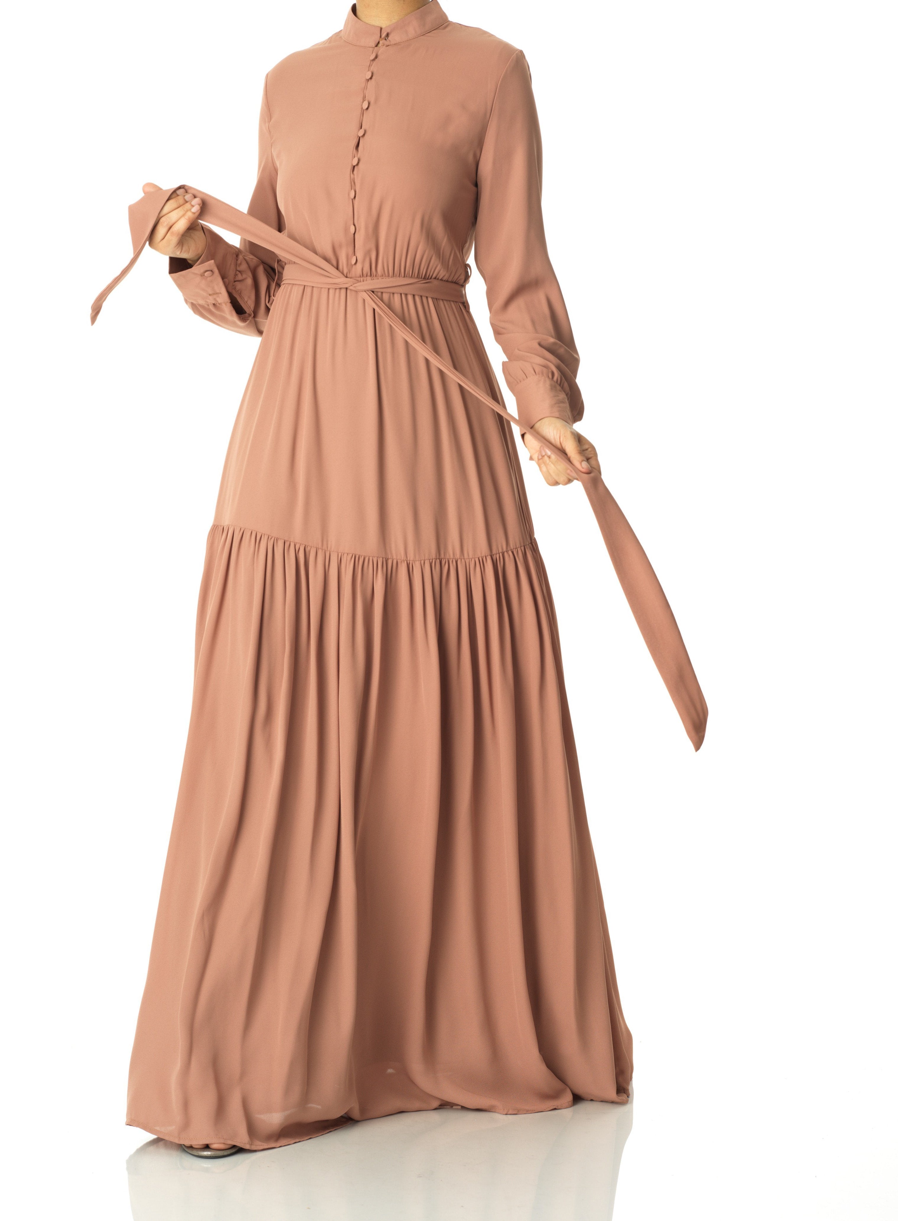 New dress in town long sleeve maxi Kabayare