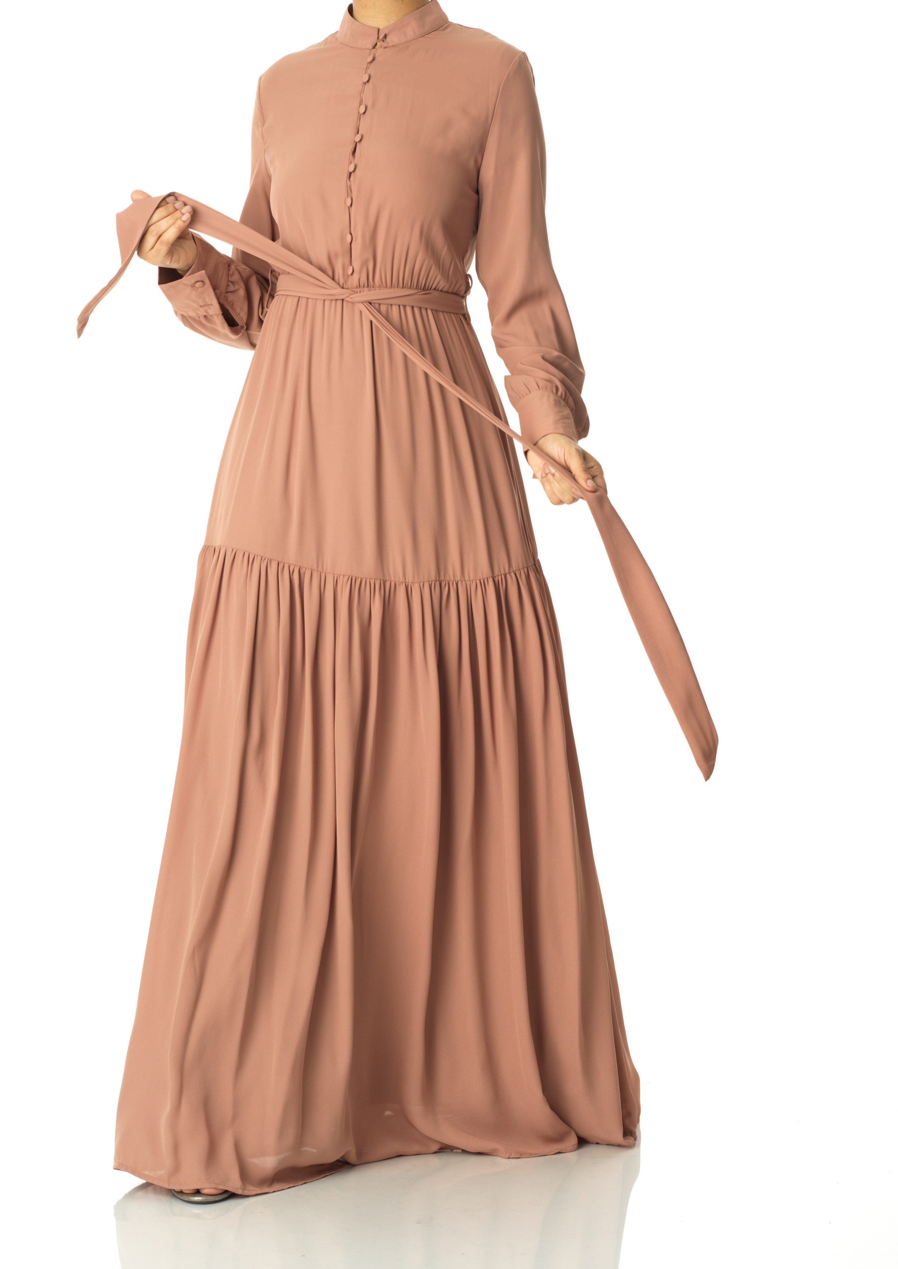 New dress in town long sleeve maxi Kabayare