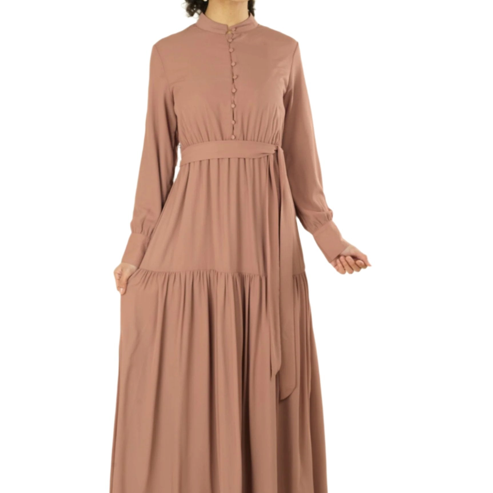 New dress in town long sleeve maxi Kabayare