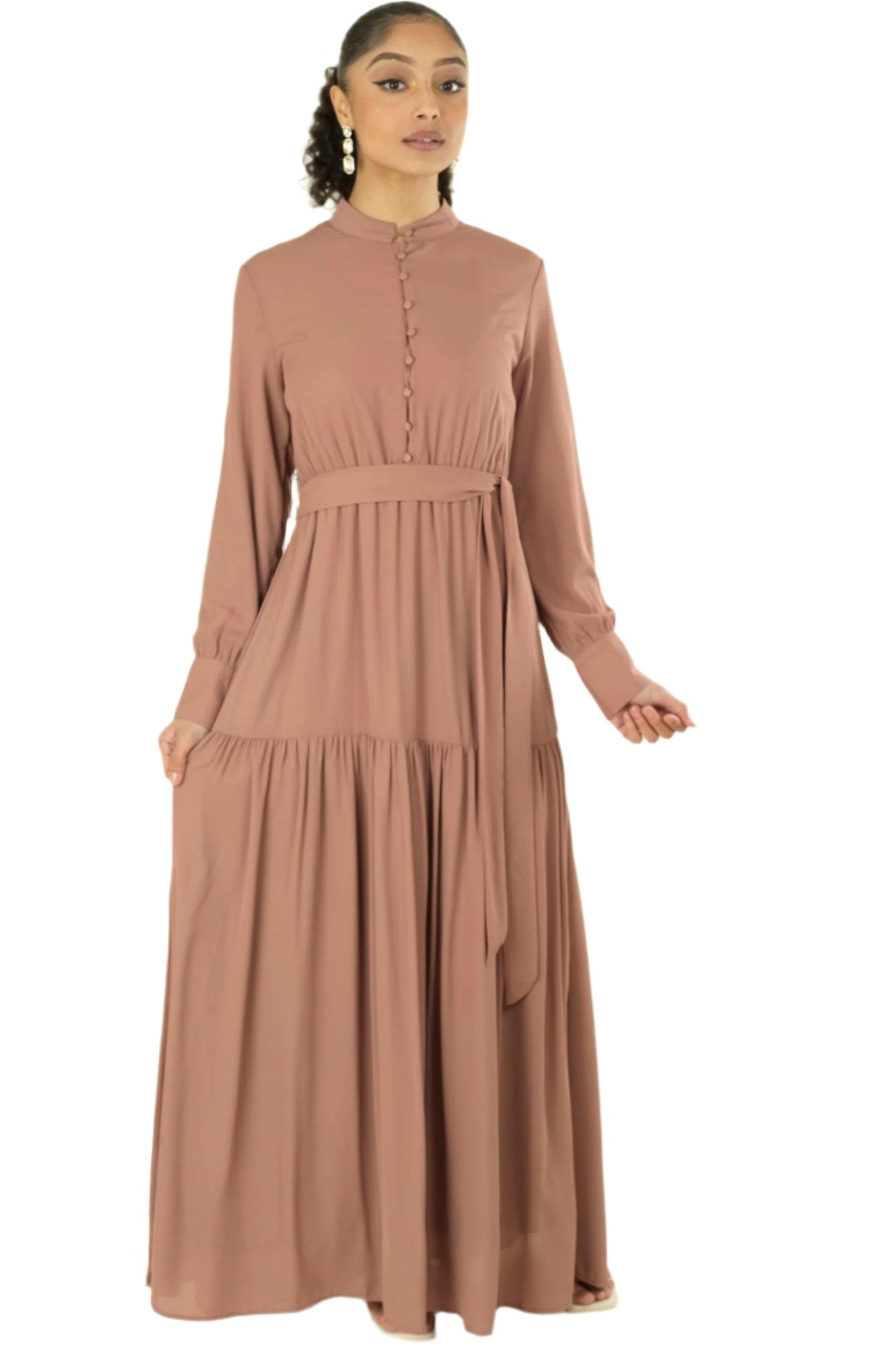 New dress in town long sleeve maxi Kabayare
