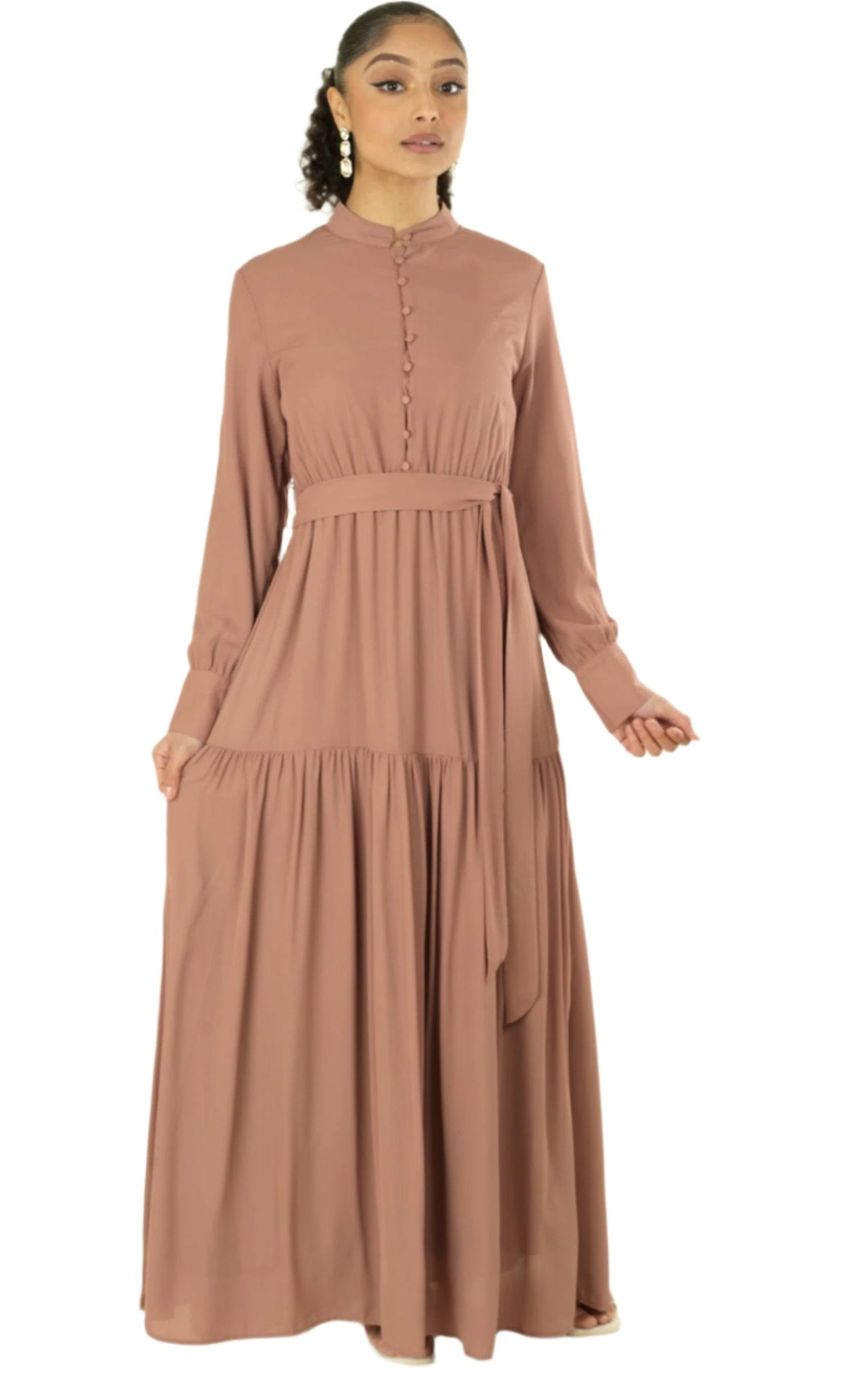 New dress in town long sleeve maxi Kabayare