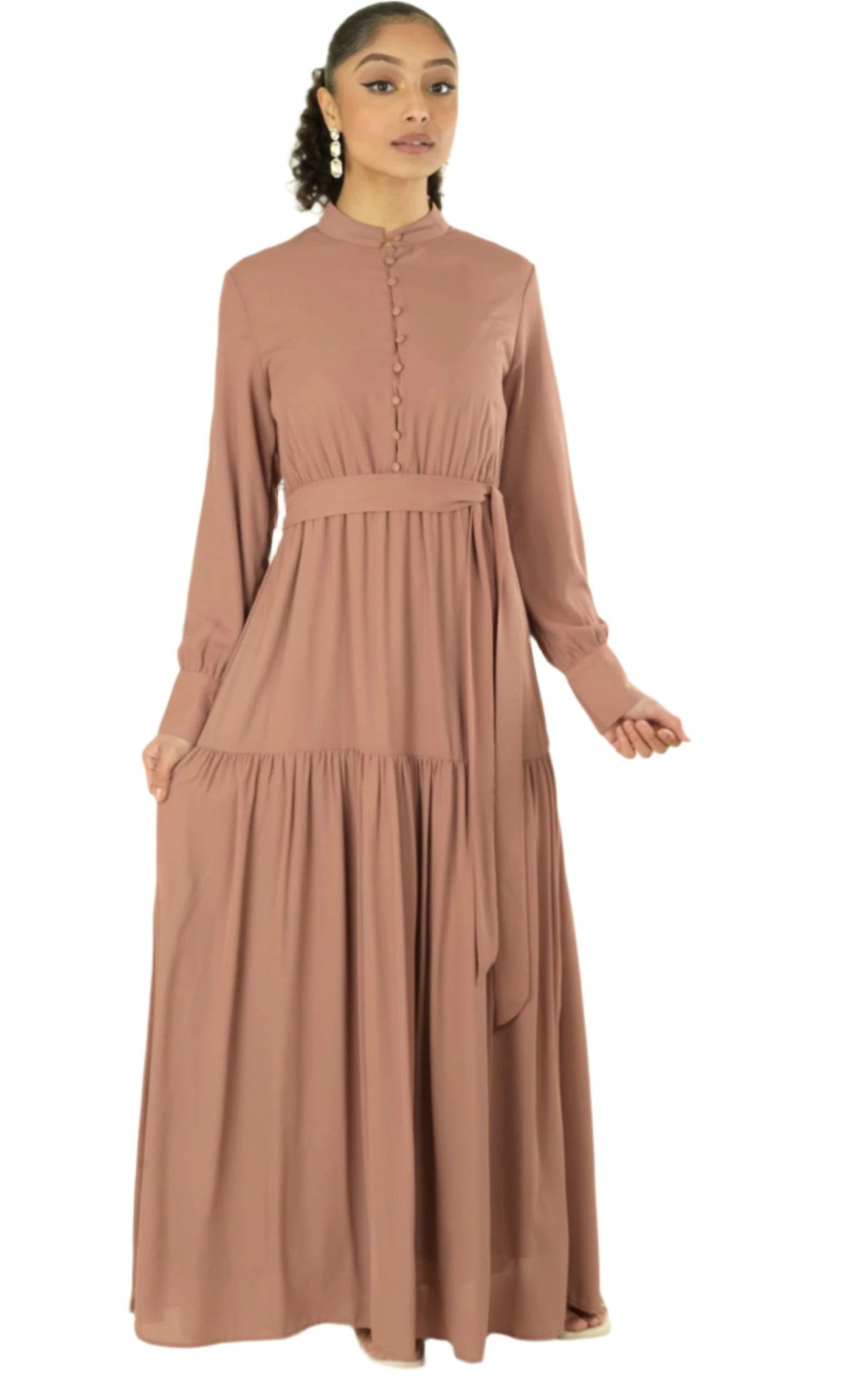 New dress in town long sleeve maxi Kabayare