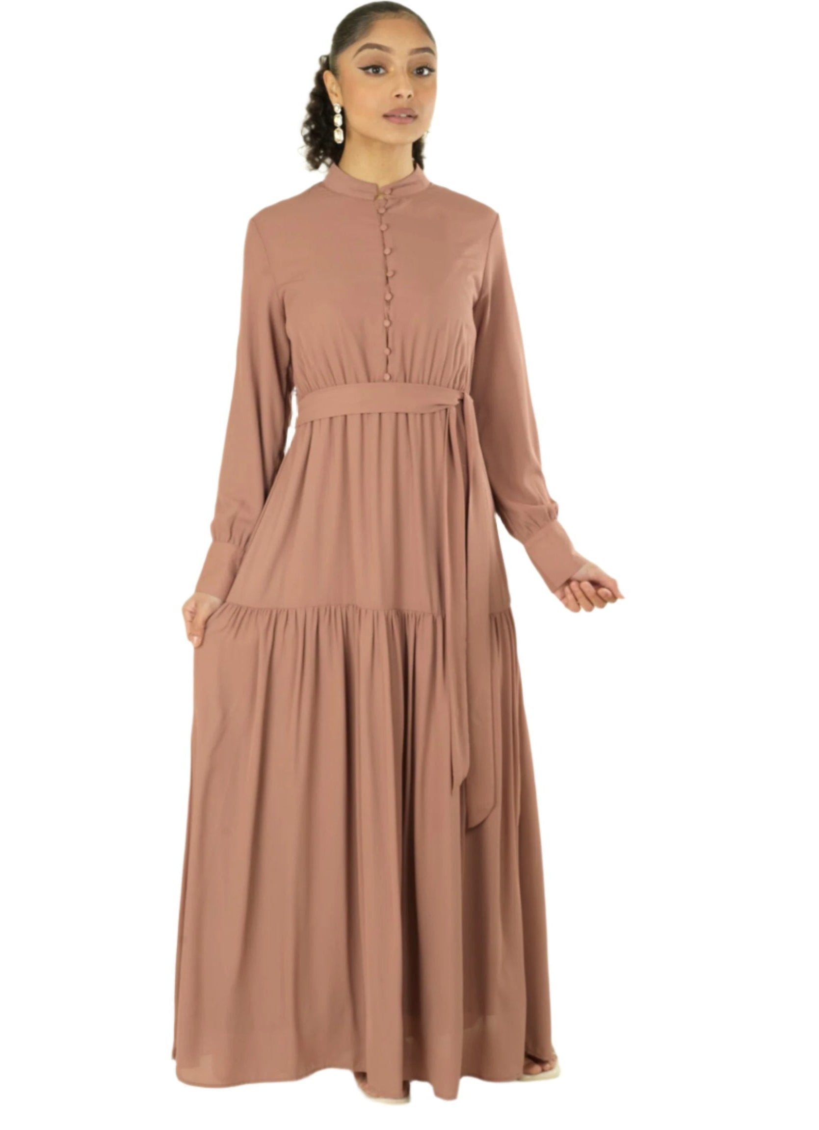New dress in town long sleeve maxi Kabayare
