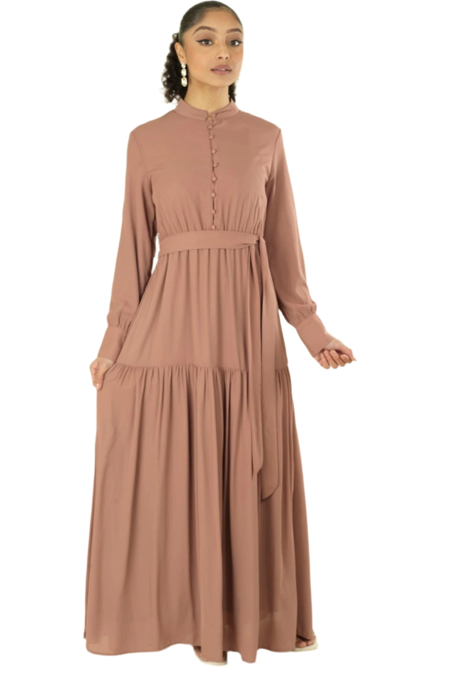 New dress in town long sleeve maxi Kabayare