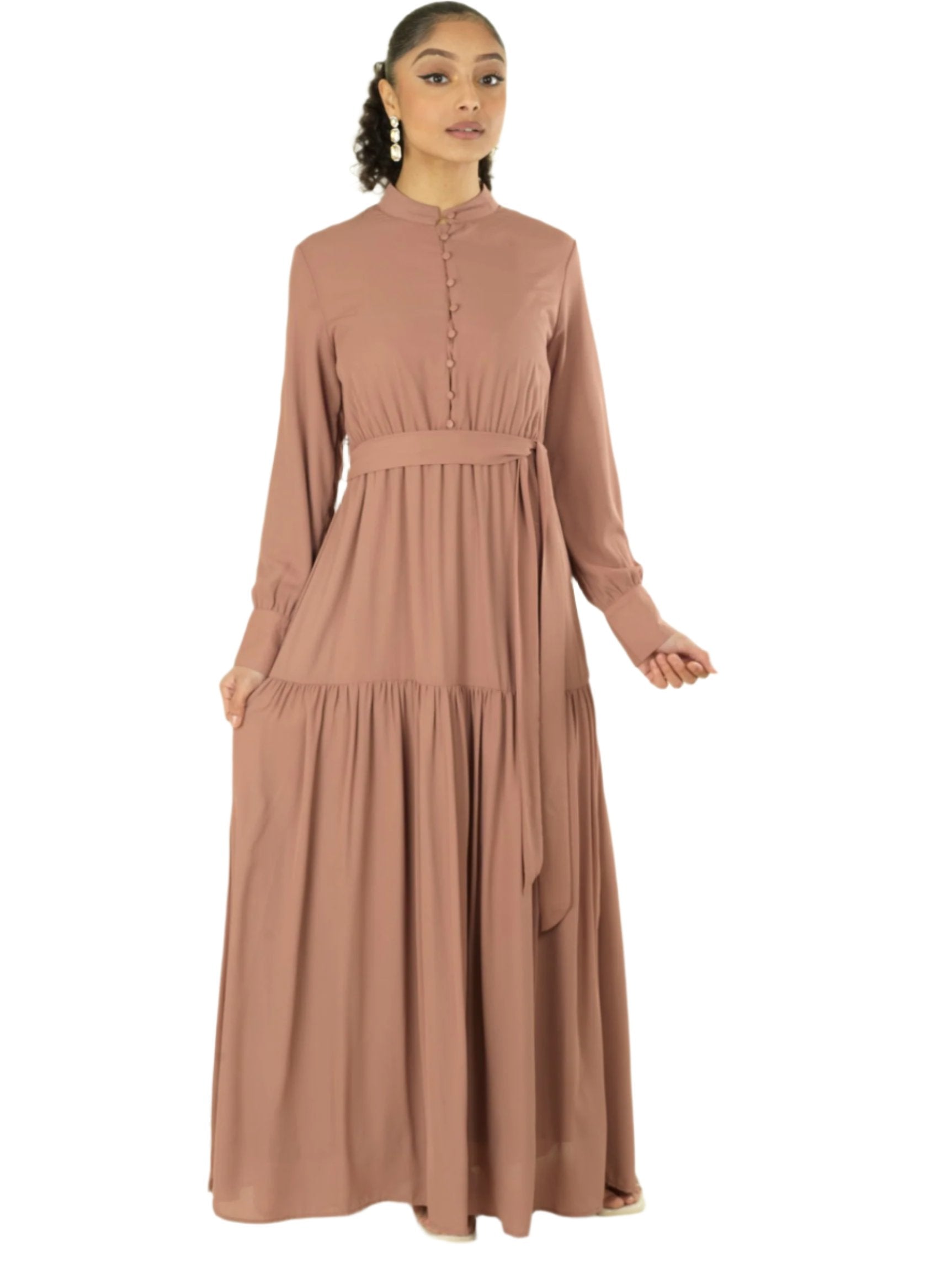 New dress in town long sleeve maxi Kabayare