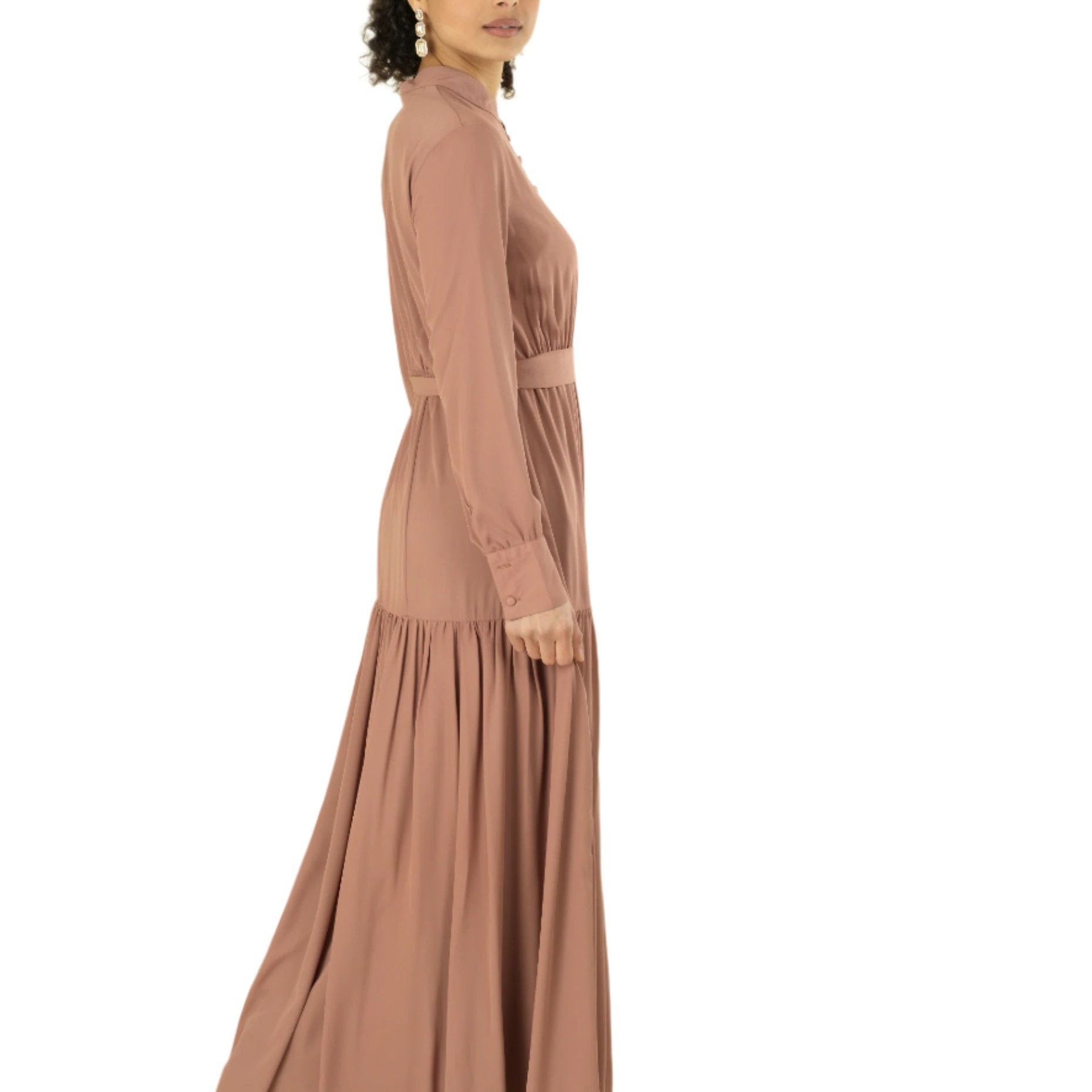 New dress in town long sleeve maxi Kabayare
