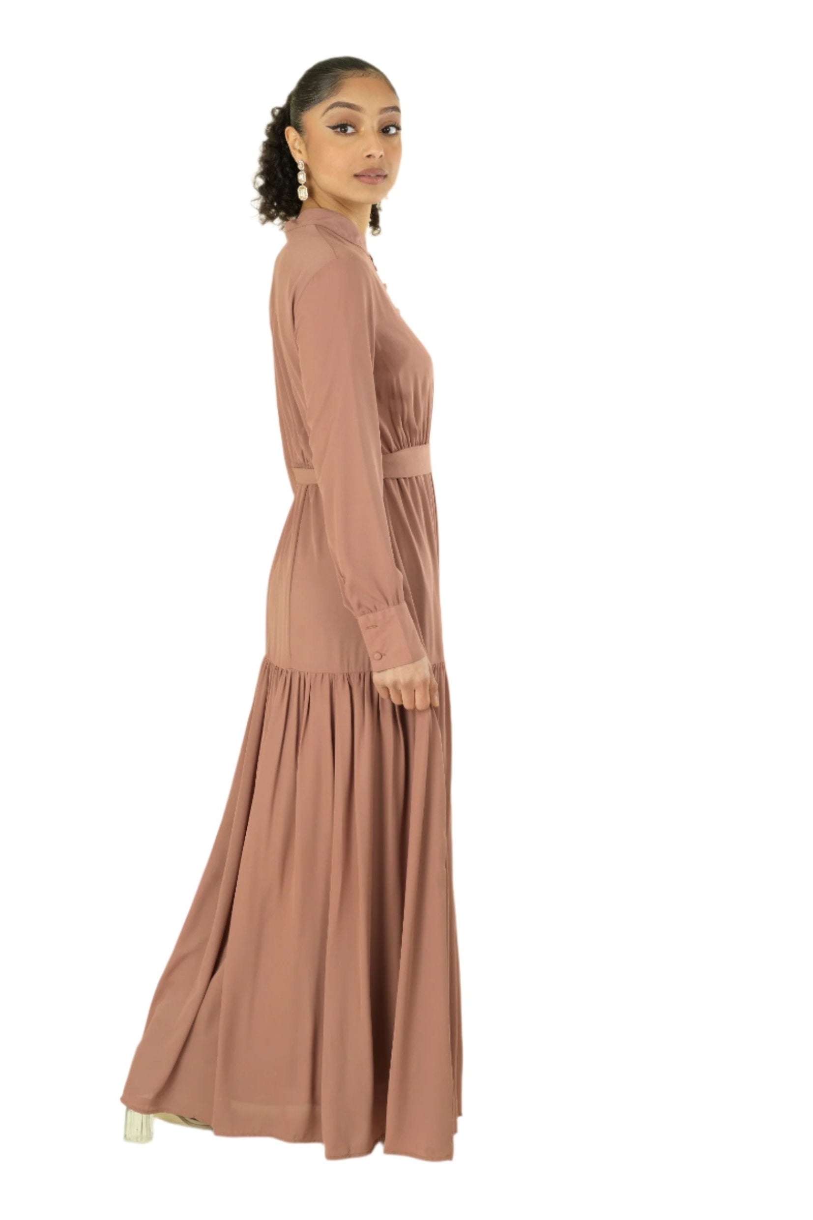 New dress in town long sleeve maxi Kabayare
