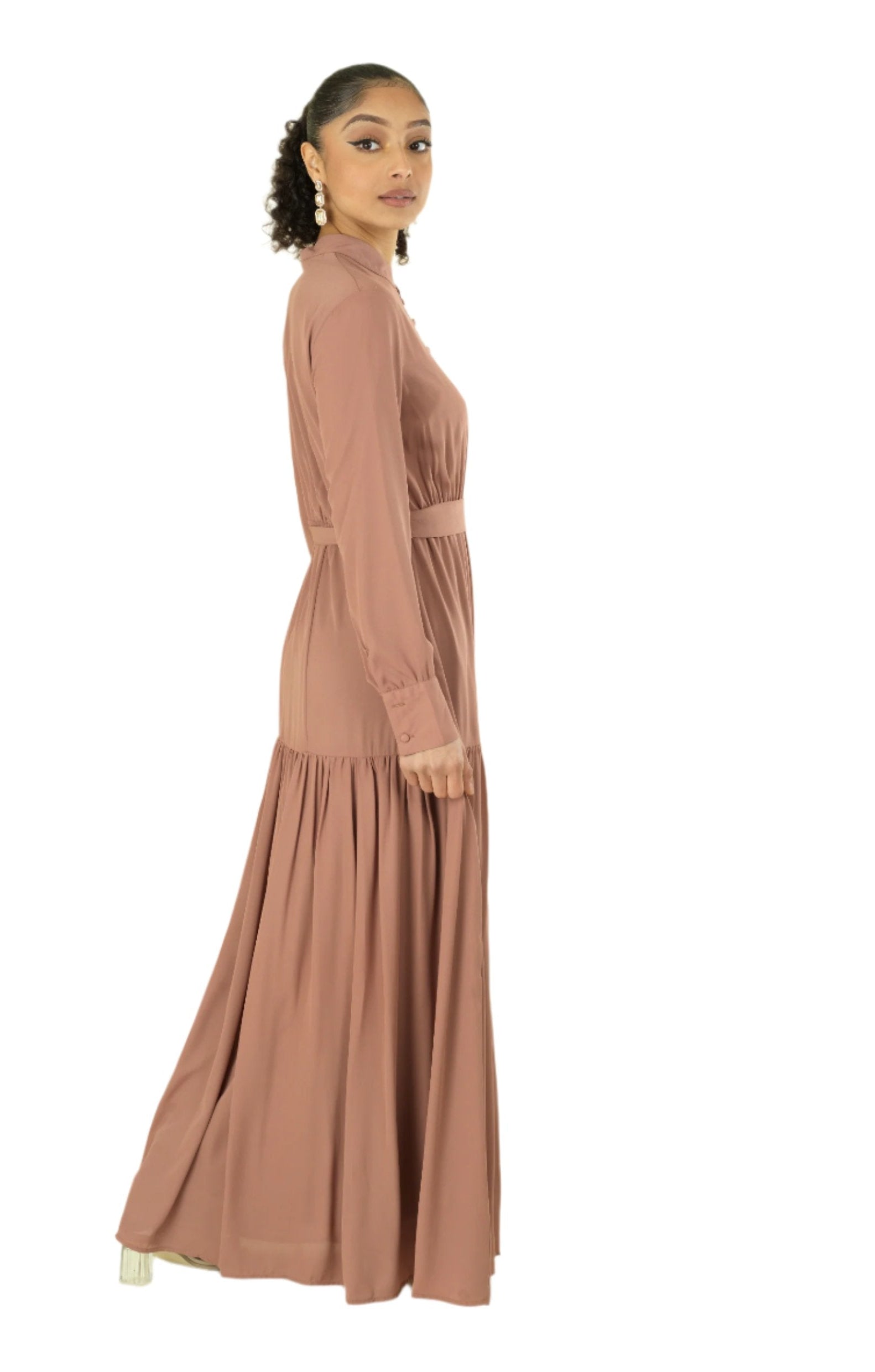 New dress in town long sleeve maxi Kabayare