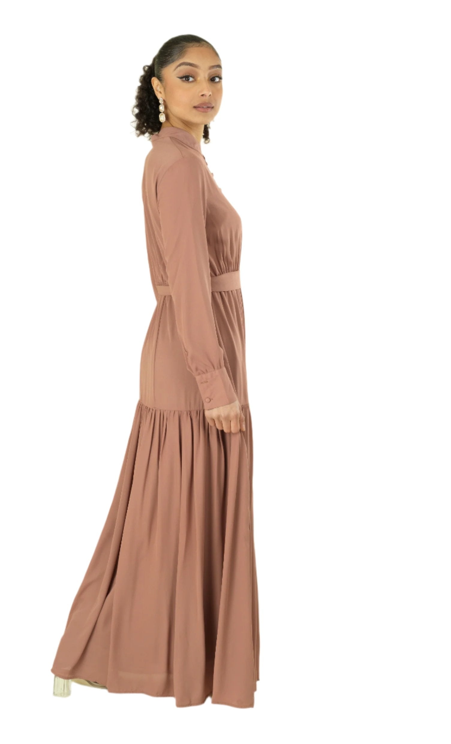 New dress in town long sleeve maxi Kabayare