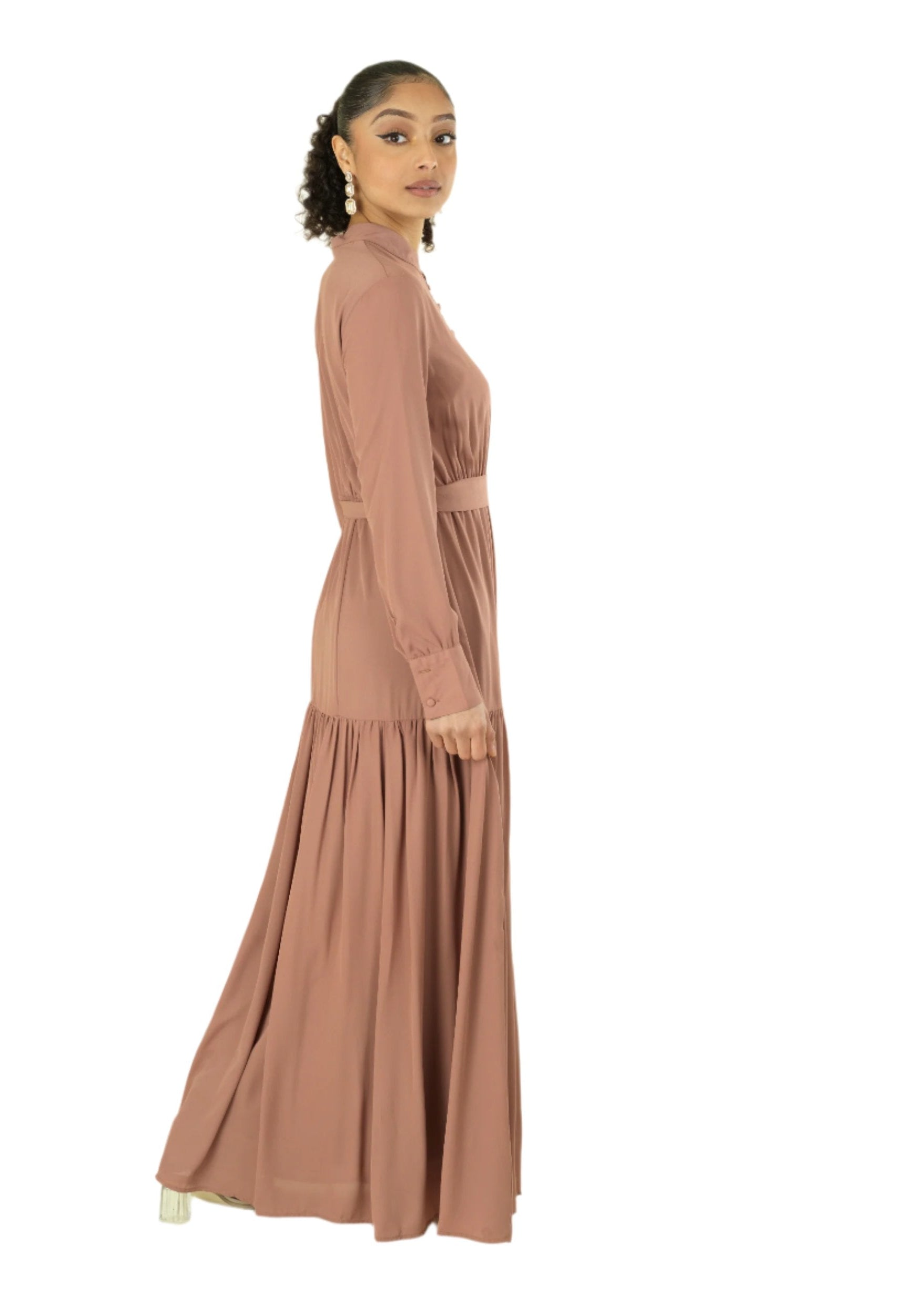 New dress in town long sleeve maxi Kabayare