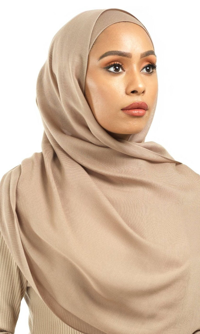 Nude Modal hijab Kabayare
