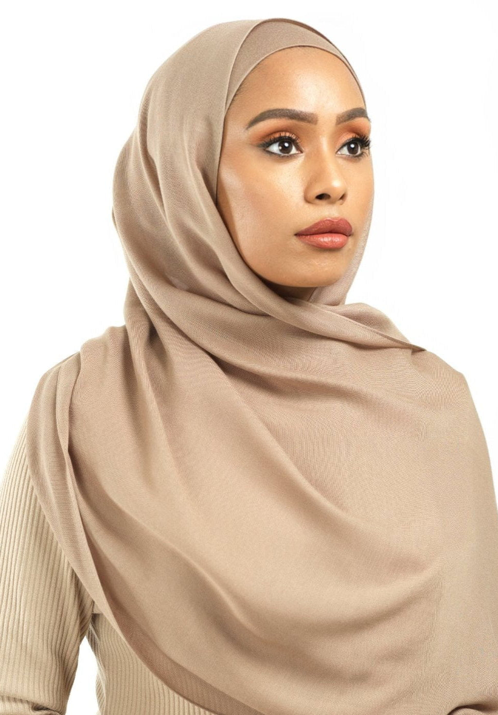 Nude Modal hijab Kabayare