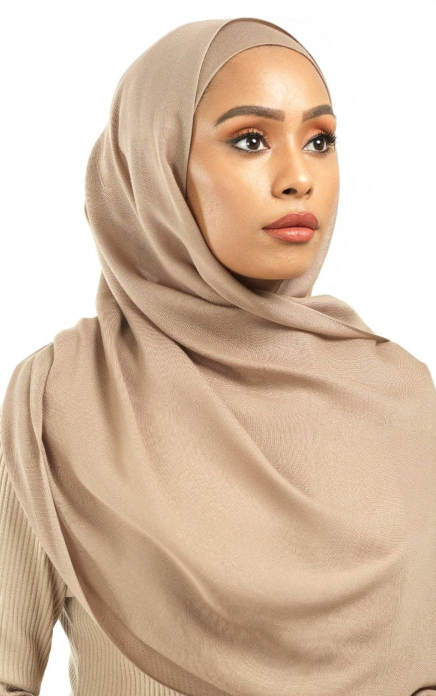 Nude Modal hijab Kabayare