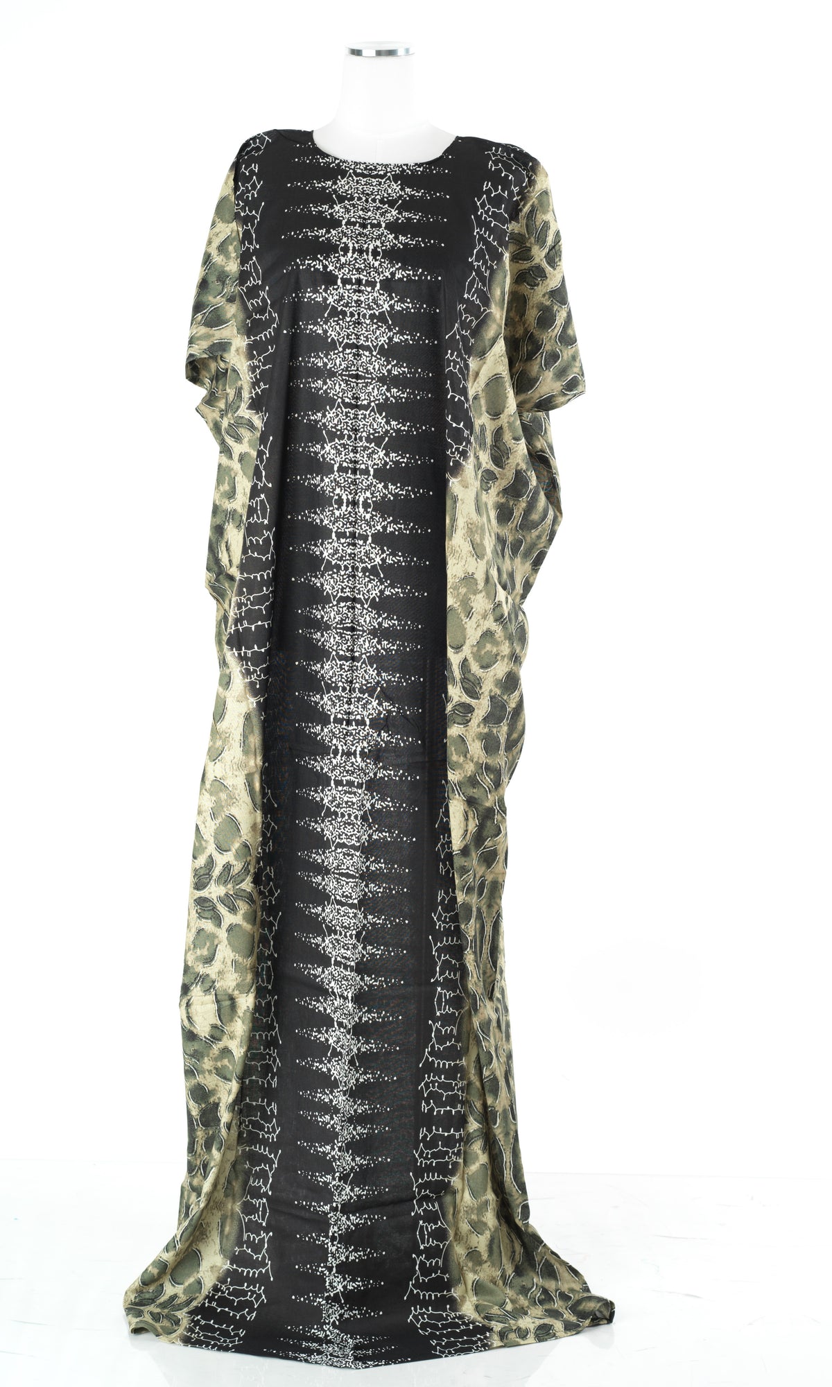 Olive Aztec Bati Dress