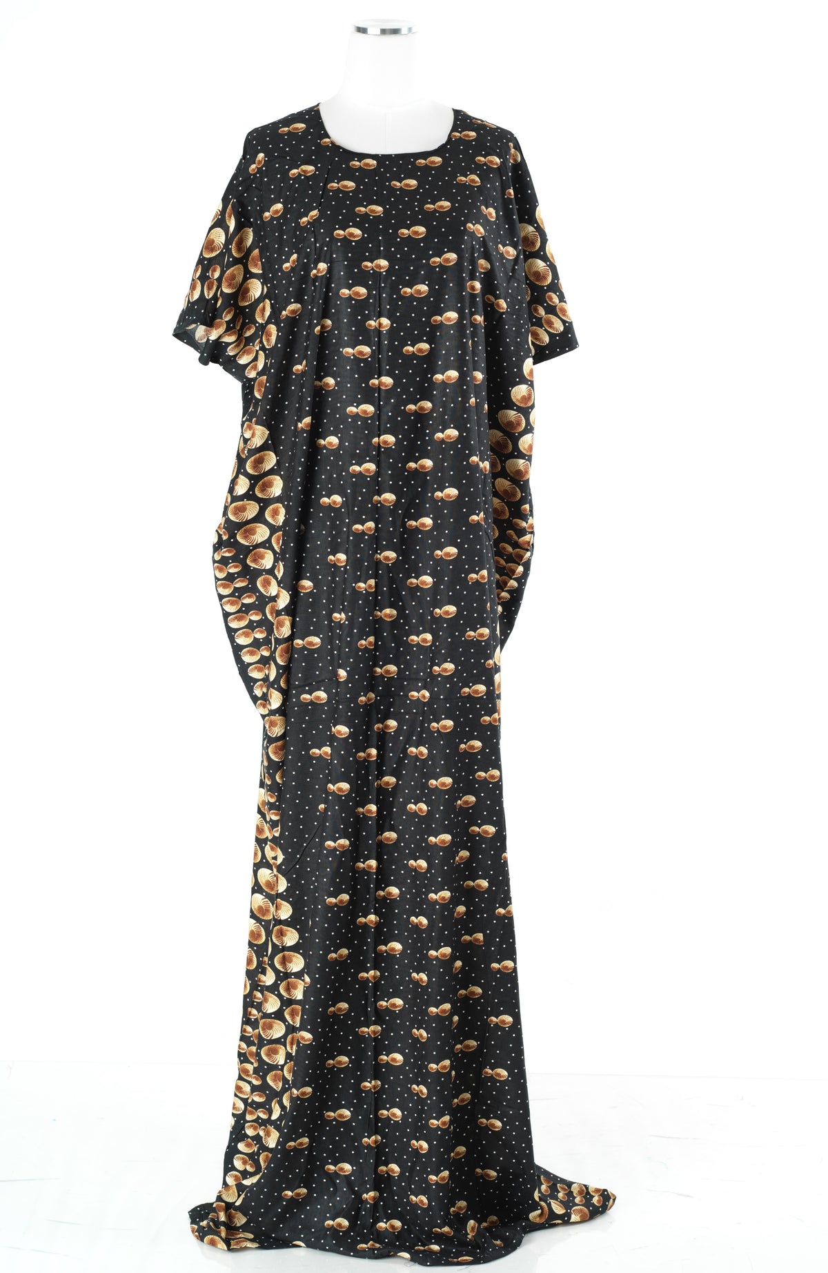 Onyx Polka Bati Dress