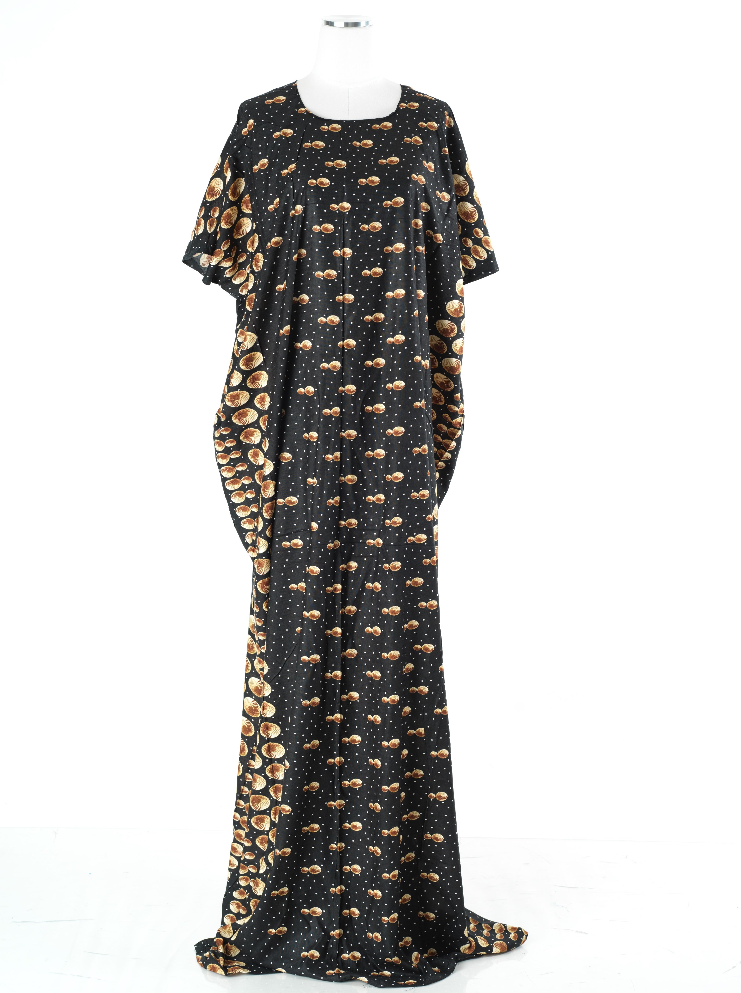 Onyx Polka Bati Dress