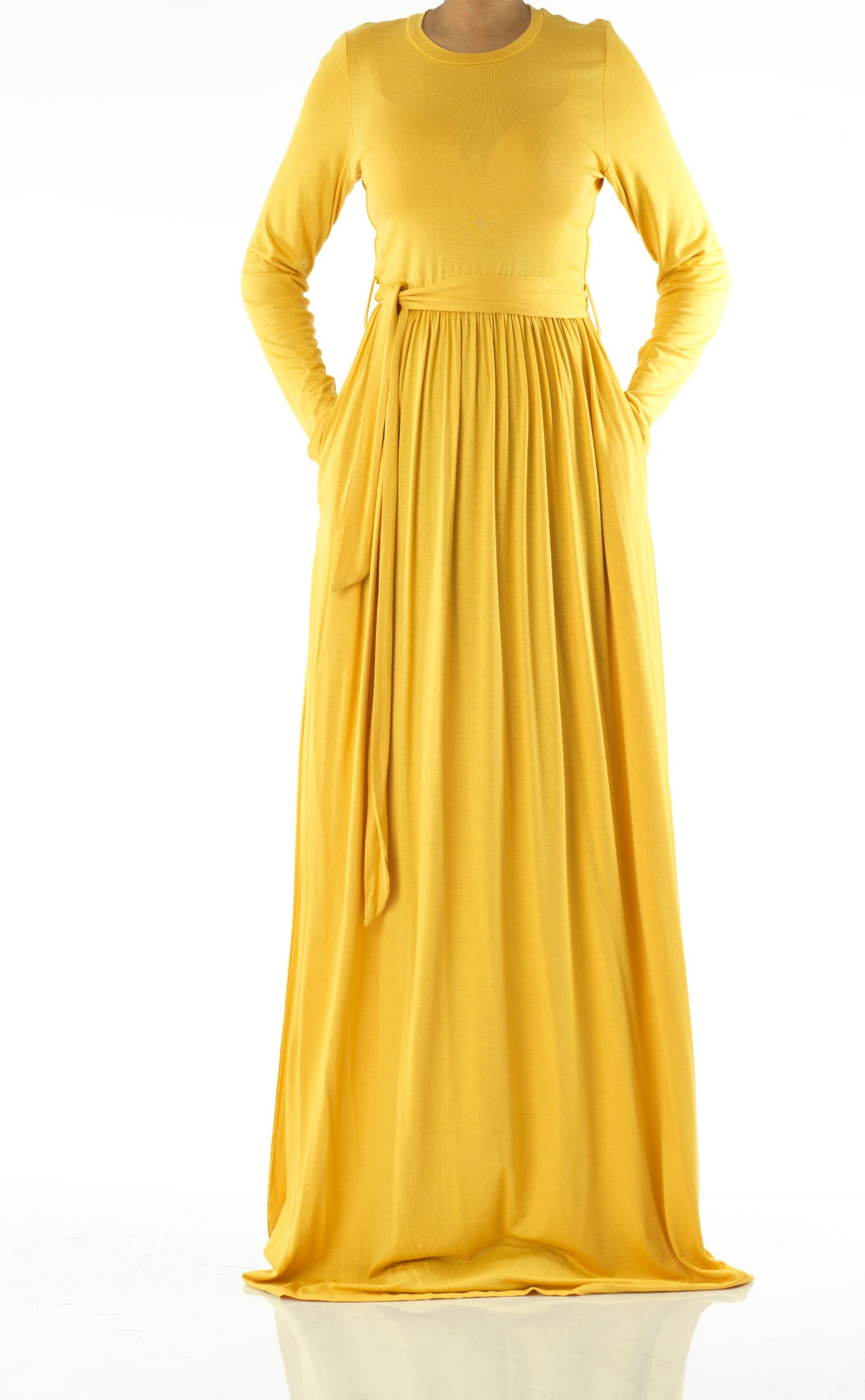 Copy of Black Cotton Candy Jersey Maxi Dress ( Extra Soft) Kabayare