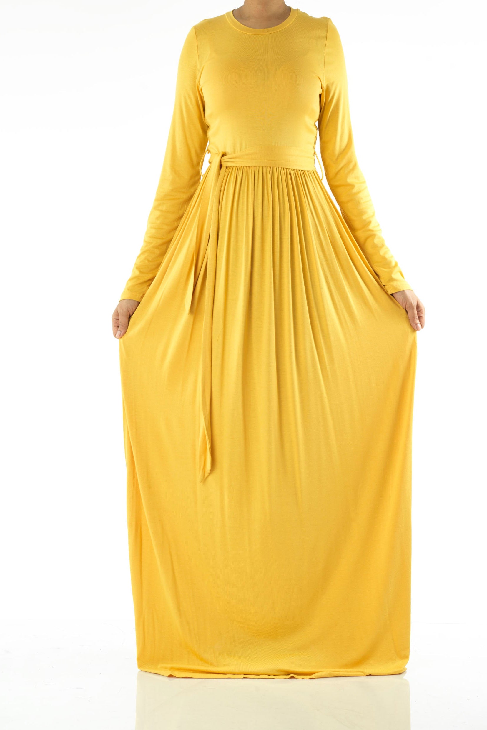 Copy of Black Cotton Candy Jersey Maxi Dress ( Extra Soft) Kabayare