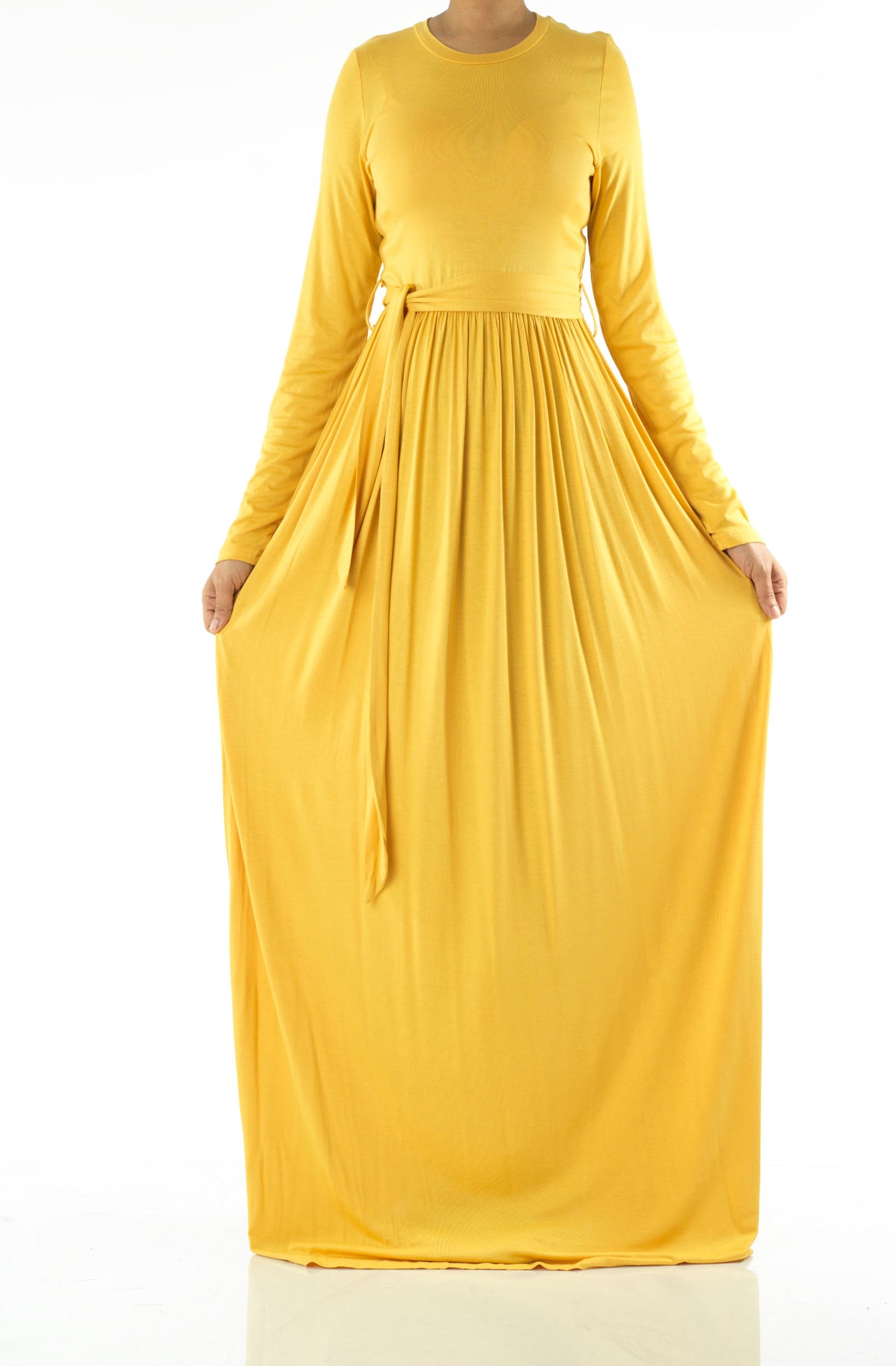 Copy of Black Cotton Candy Jersey Maxi Dress ( Extra Soft) Kabayare