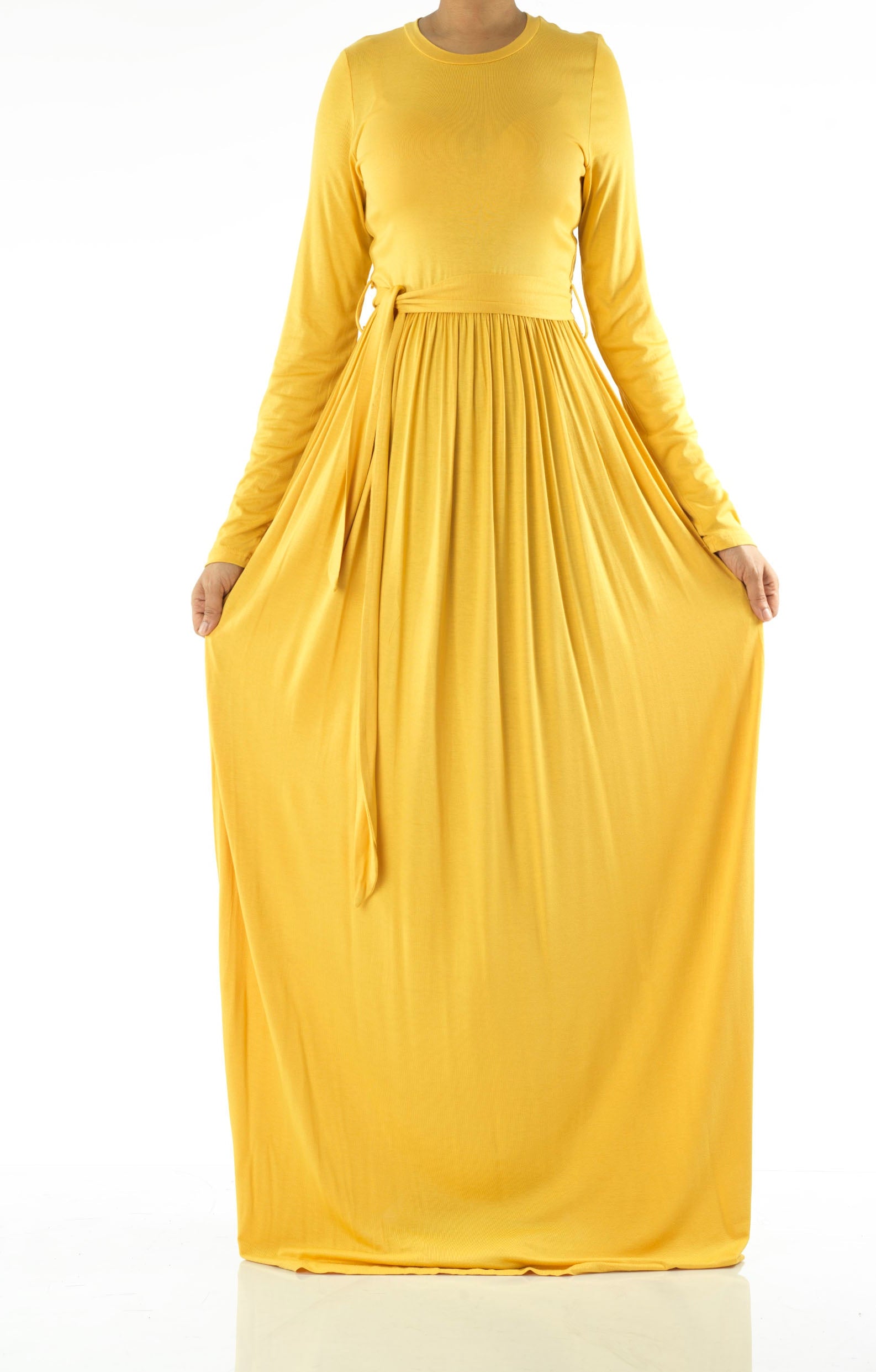Copy of Black Cotton Candy Jersey Maxi Dress ( Extra Soft) Kabayare