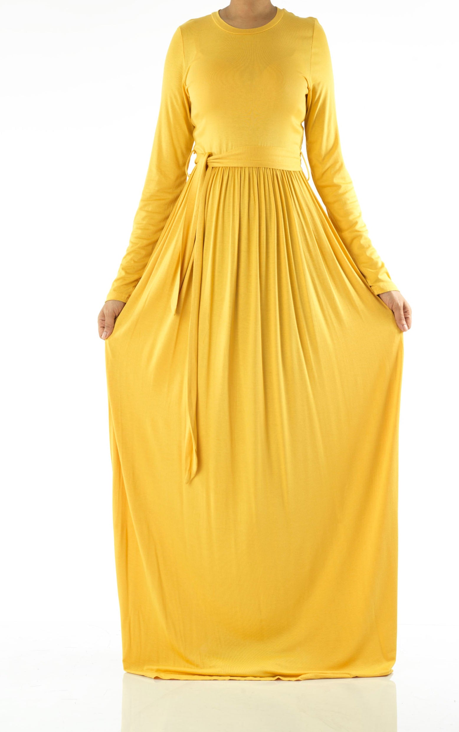 Copy of Black Cotton Candy Jersey Maxi Dress ( Extra Soft) Kabayare