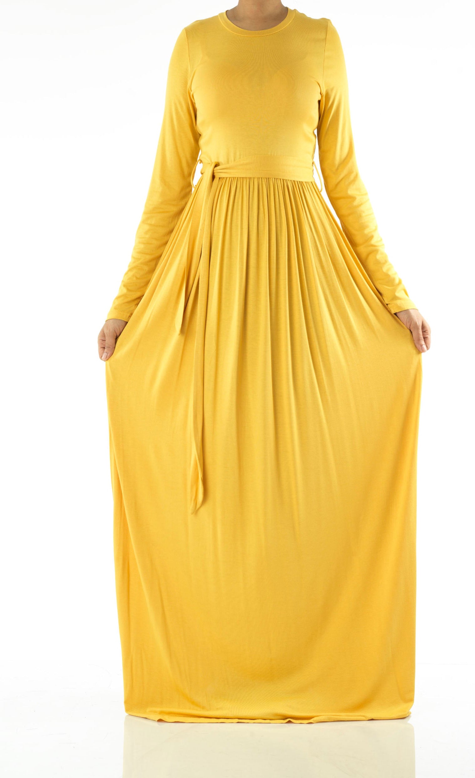 Copy of Black Cotton Candy Jersey Maxi Dress ( Extra Soft) Kabayare