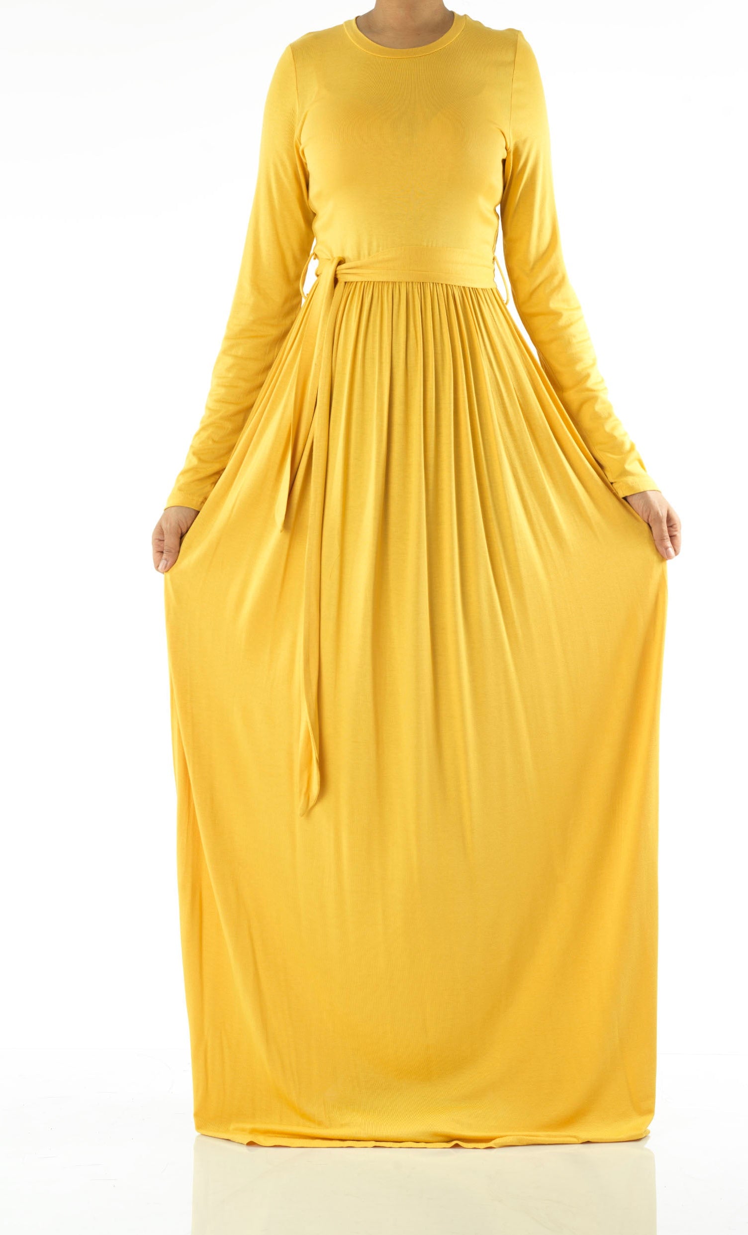 Copy of Black Cotton Candy Jersey Maxi  Dress ( Extra Soft) Kabayare