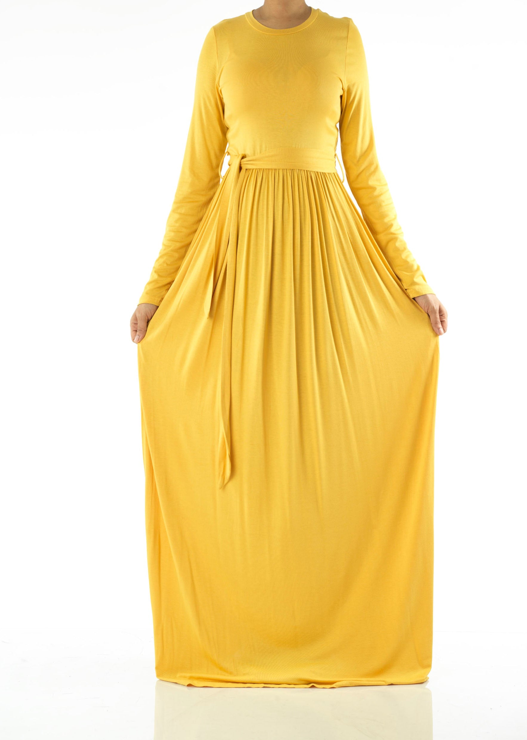 Copy of Black Cotton Candy Jersey Maxi Dress ( Extra Soft) Kabayare