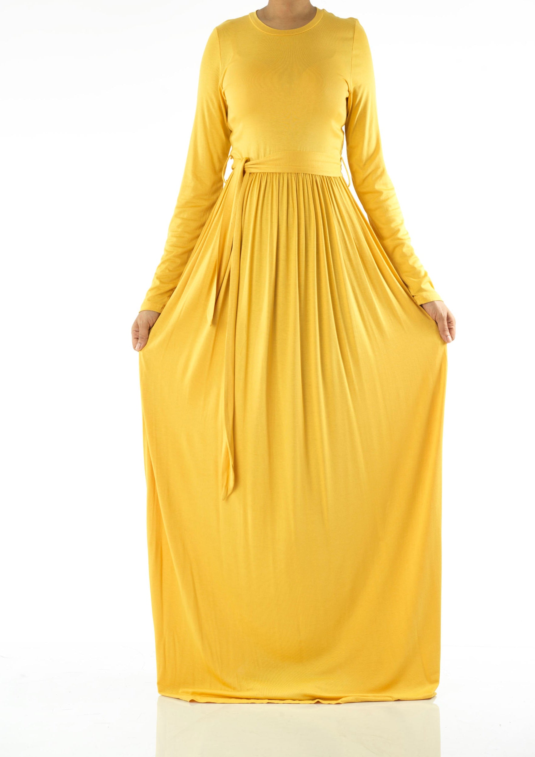 Copy of Black Cotton Candy Jersey Maxi Dress ( Extra Soft) Kabayare