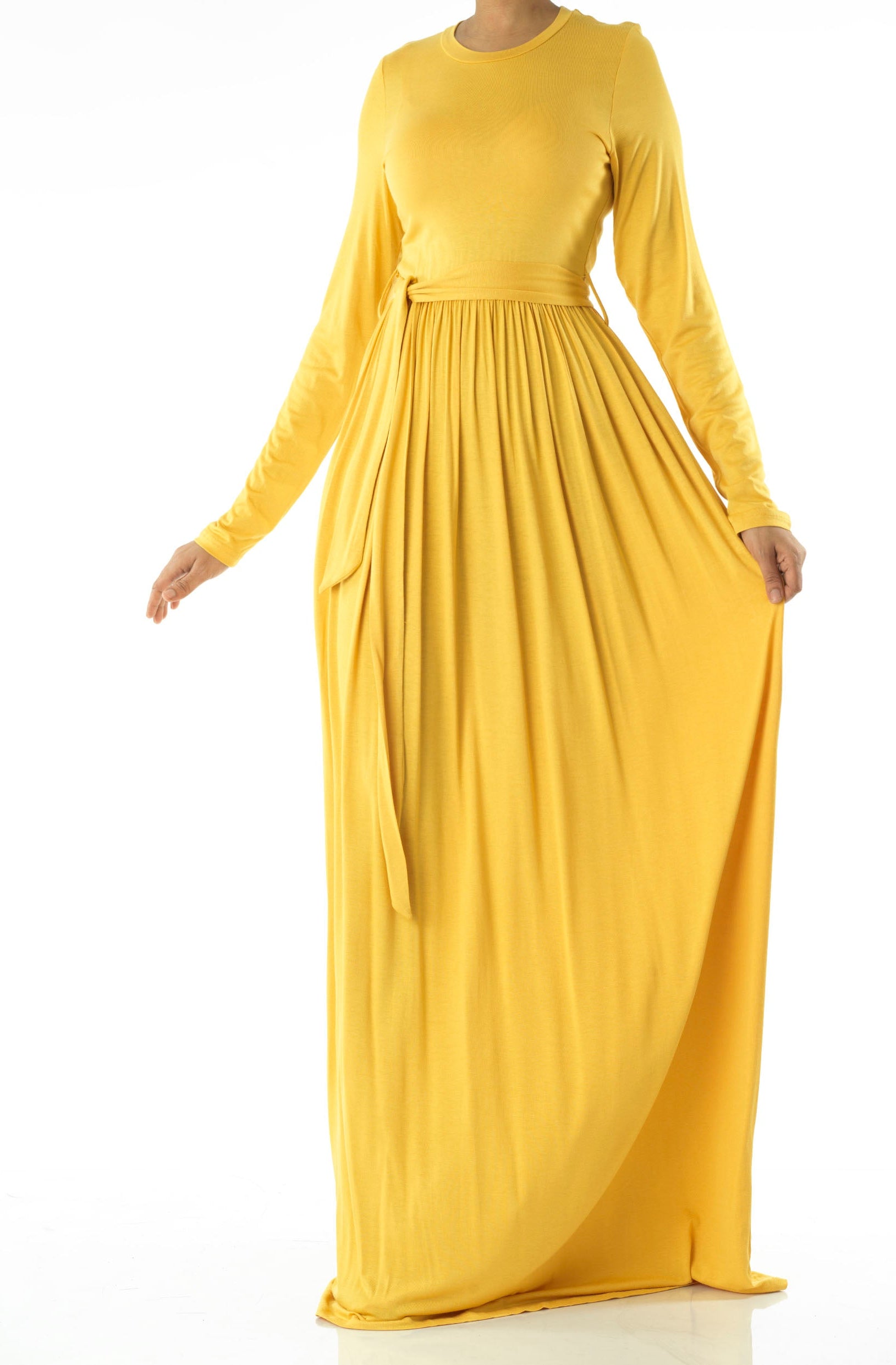 Copy of Black Cotton Candy Jersey Maxi Dress ( Extra Soft) Kabayare