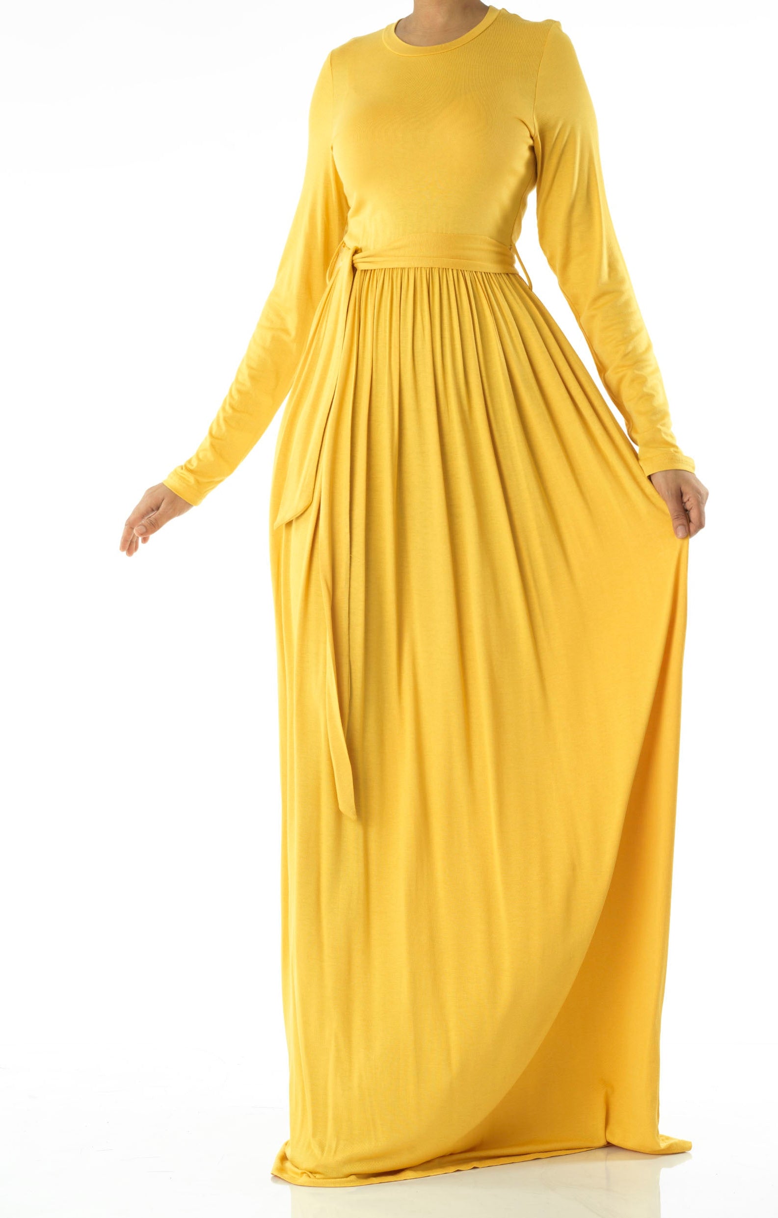 Copy of Black Cotton Candy Jersey Maxi  Dress ( Extra Soft) Kabayare