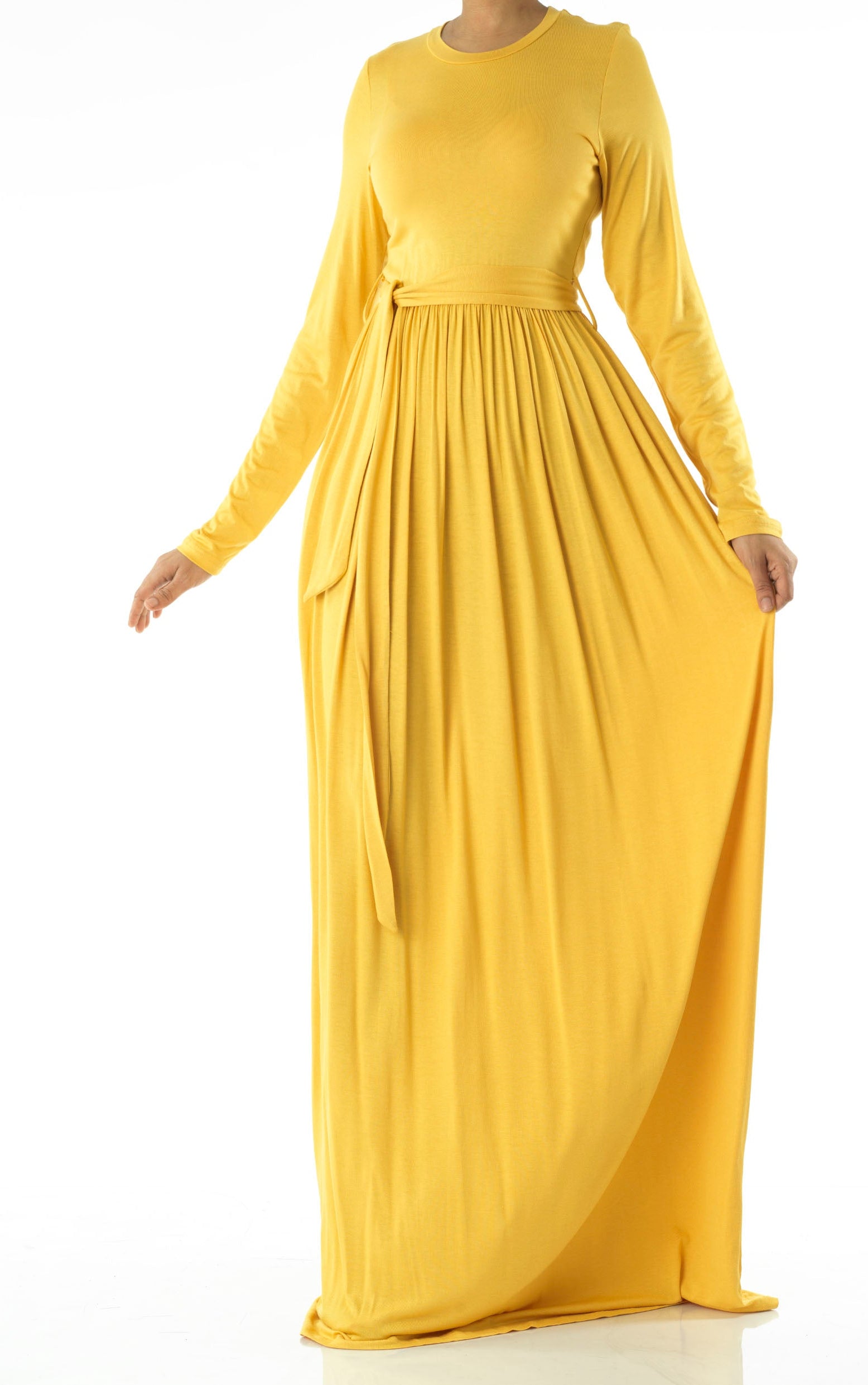 Copy of Black Cotton Candy Jersey Maxi Dress ( Extra Soft) Kabayare