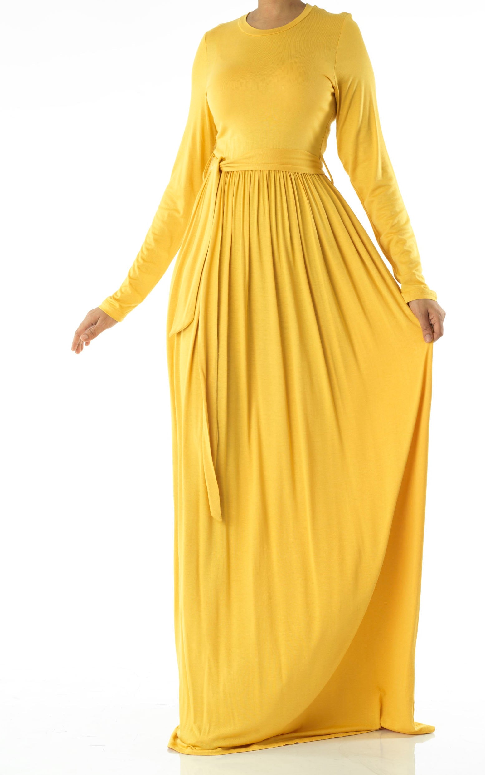 Copy of Black Cotton Candy Jersey Maxi Dress ( Extra Soft) Kabayare