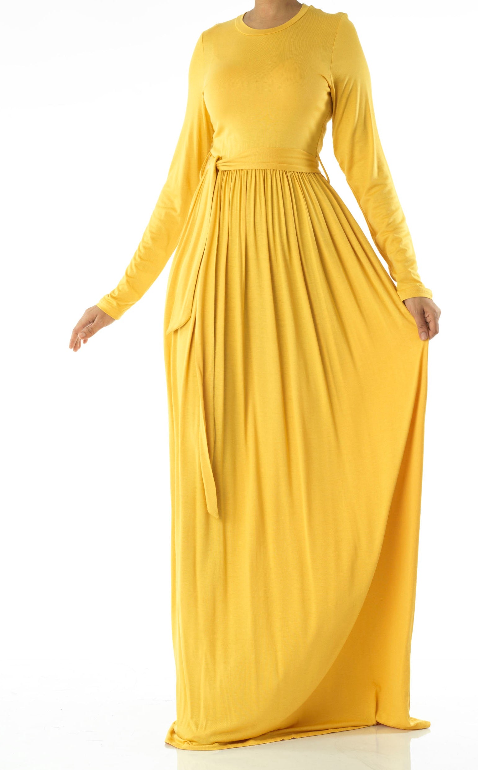 Copy of Black Cotton Candy Jersey Maxi Dress ( Extra Soft) Kabayare