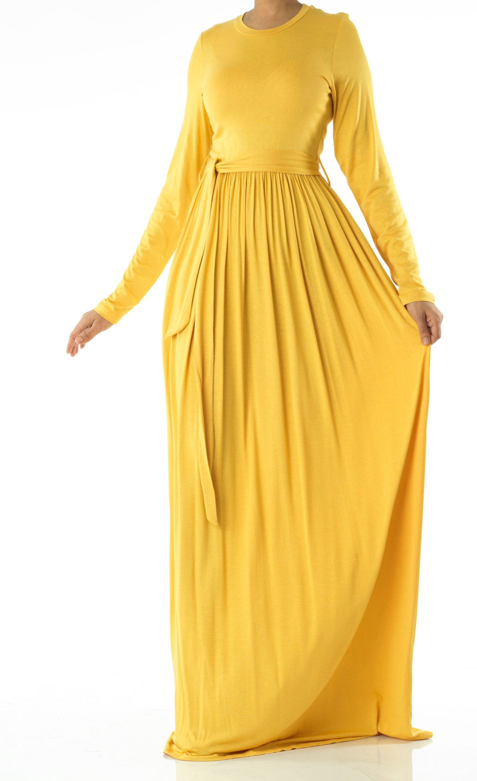 Copy of Black Cotton Candy Jersey Maxi Dress ( Extra Soft) Kabayare