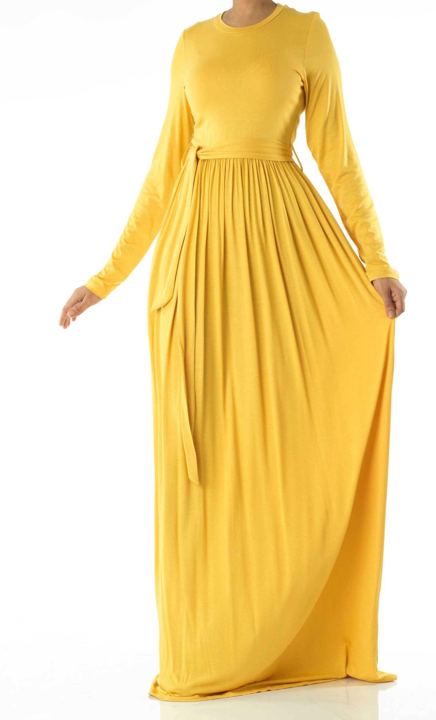 Copy of Black Cotton Candy Jersey Maxi  Dress ( Extra Soft) Kabayare