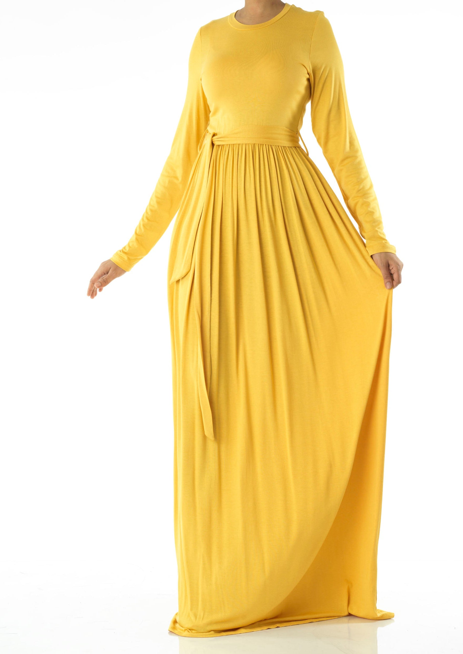 Copy of Black Cotton Candy Jersey Maxi Dress ( Extra Soft) Kabayare