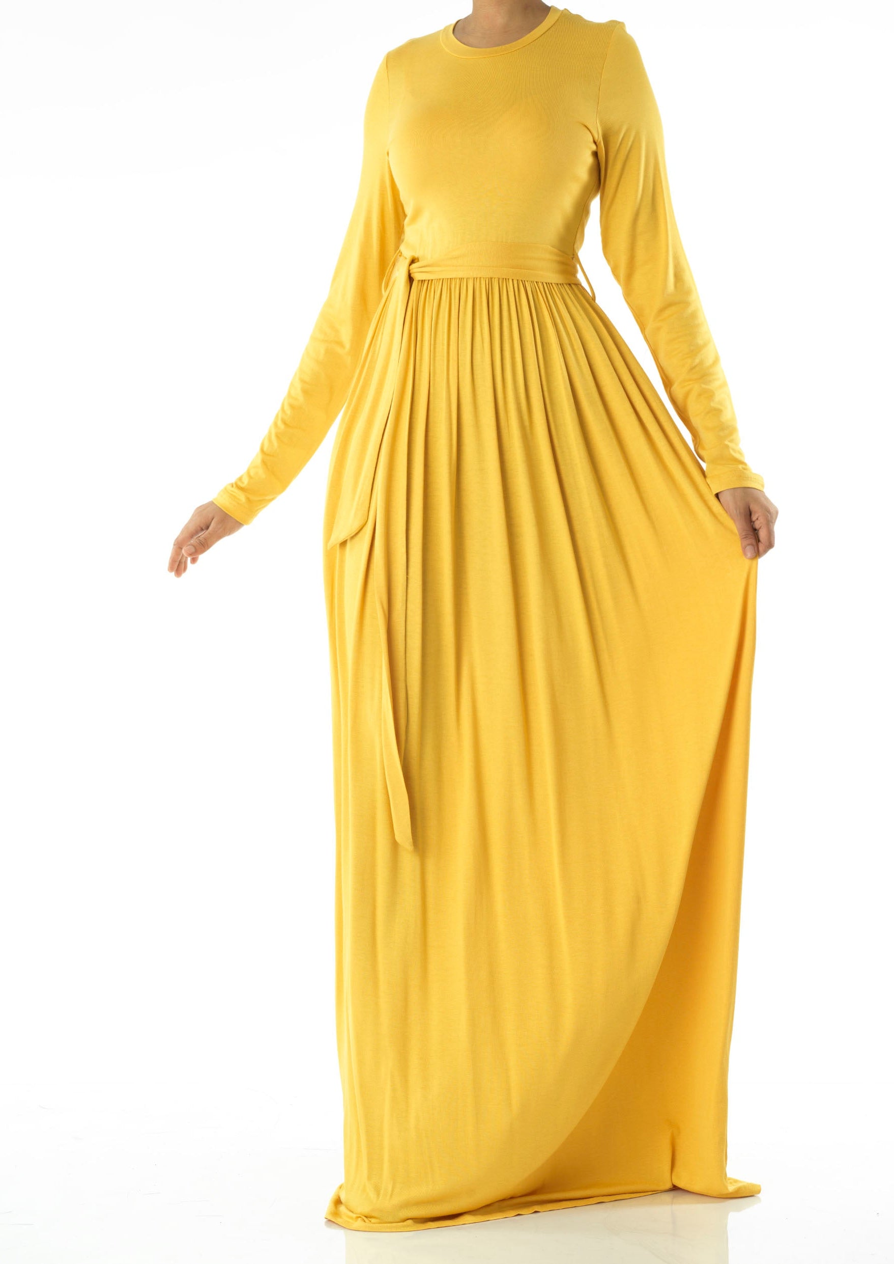 Copy of Black Cotton Candy Jersey Maxi Dress ( Extra Soft) Kabayare