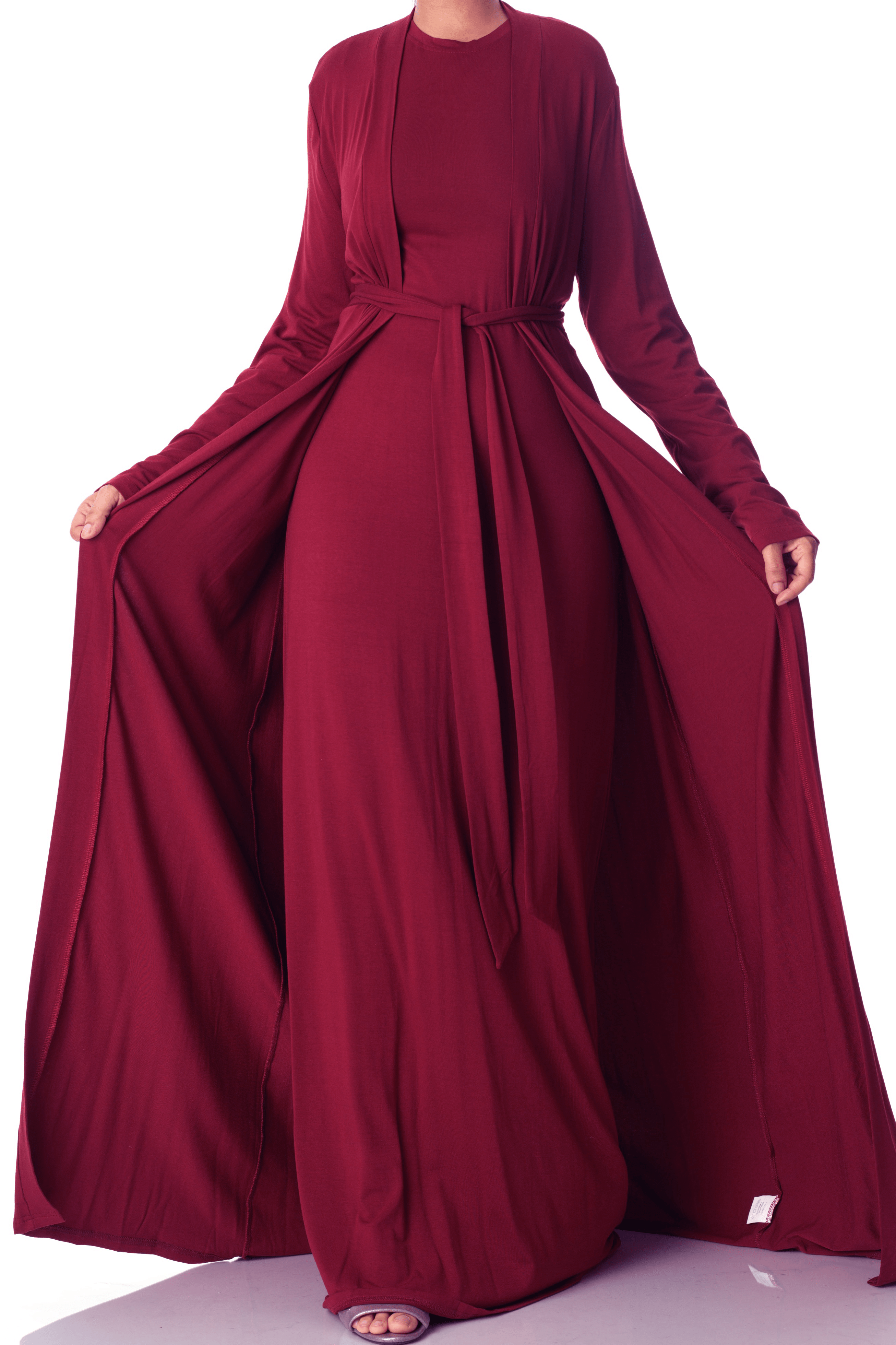 Burgundy made just for you jersey Kabayare