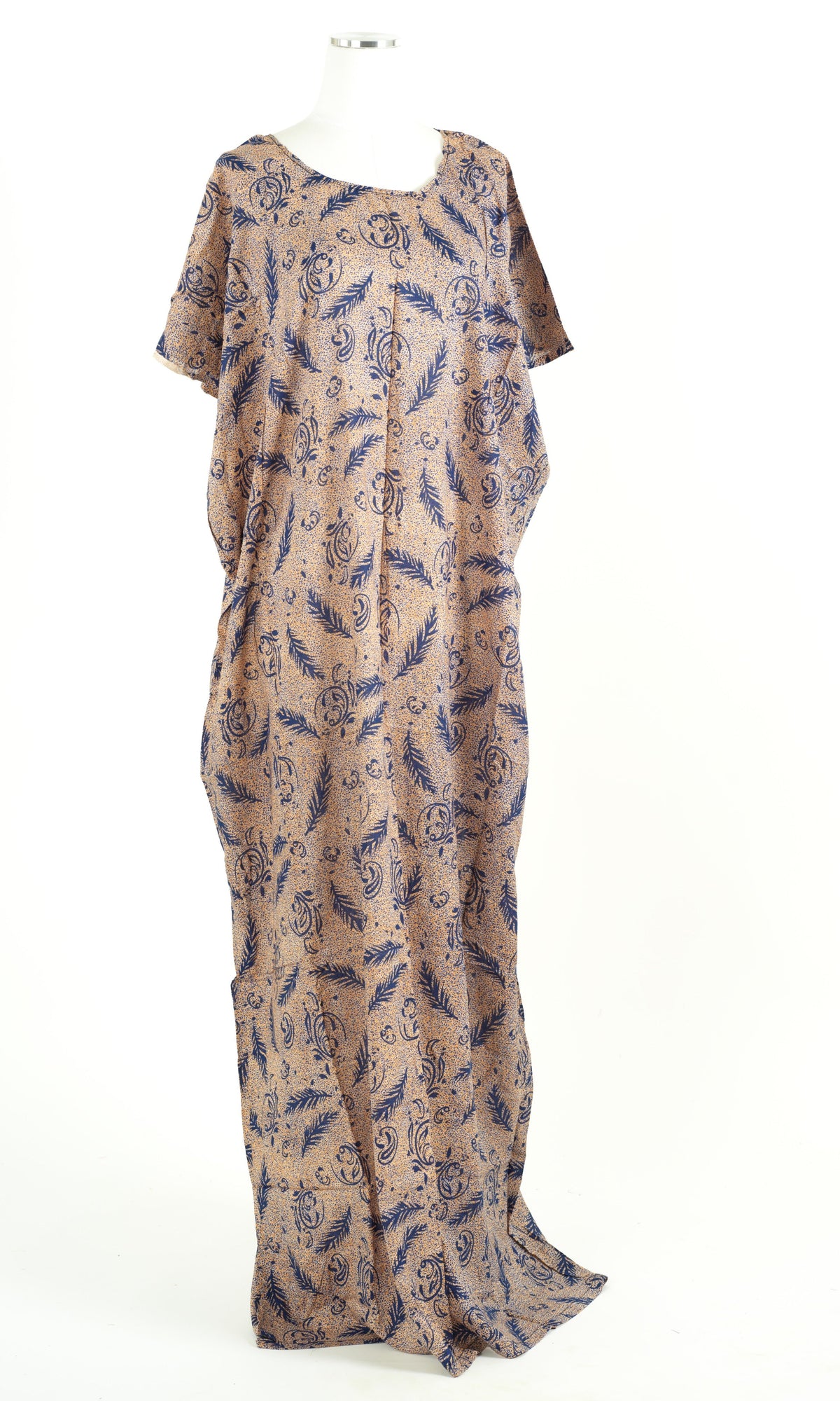 pretty leaves bati print dress Kabayare