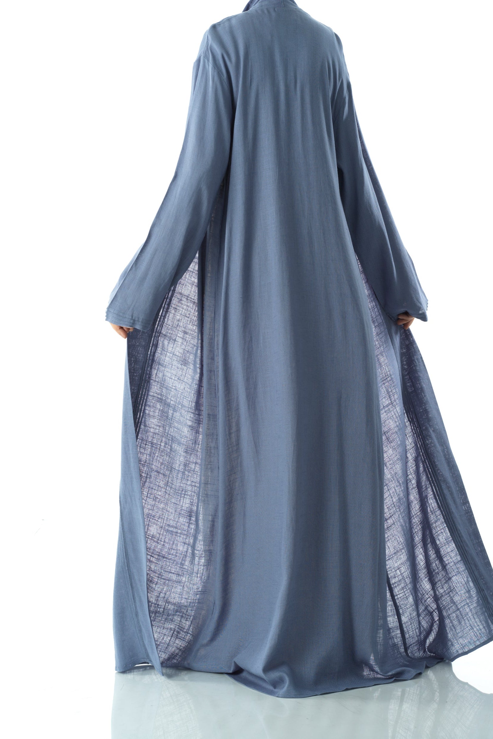 Pretty Linen cardigan abaya Kabayare