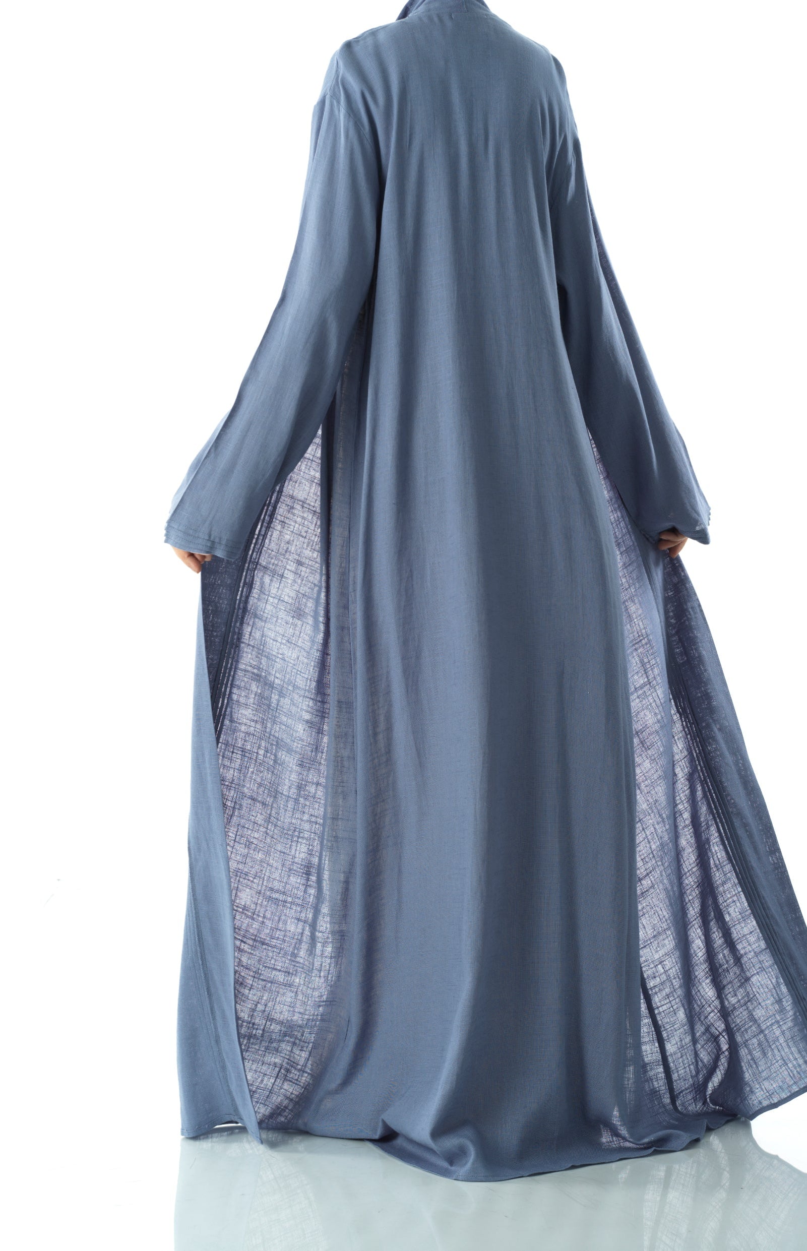 Pretty Linen cardigan abaya Kabayare