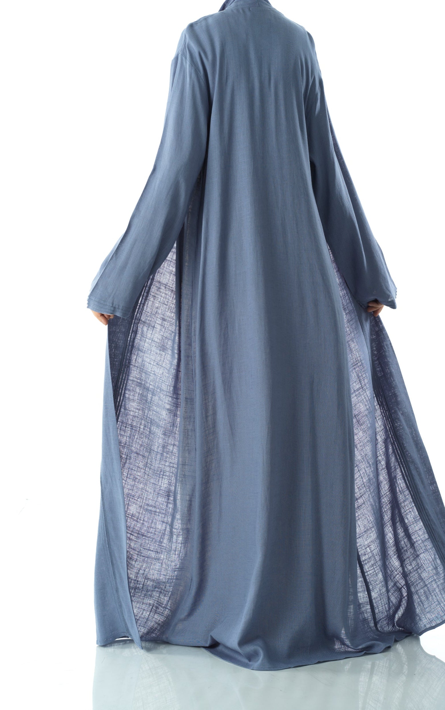 Pretty Linen cardigan abaya Kabayare