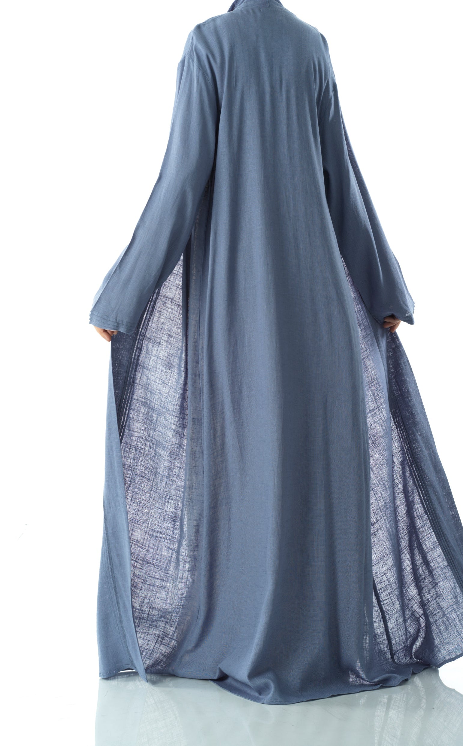 Pretty Linen cardigan abaya Kabayare